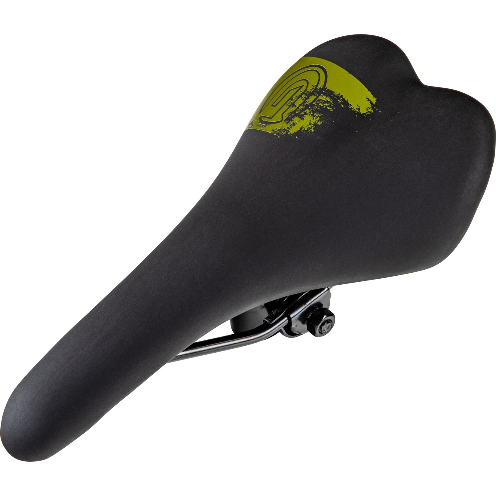 Toxic Fahrradsattel MTB Sattel Fahrrad mit Kloben für Sattelstangen Mountainbike Fahrradsitz