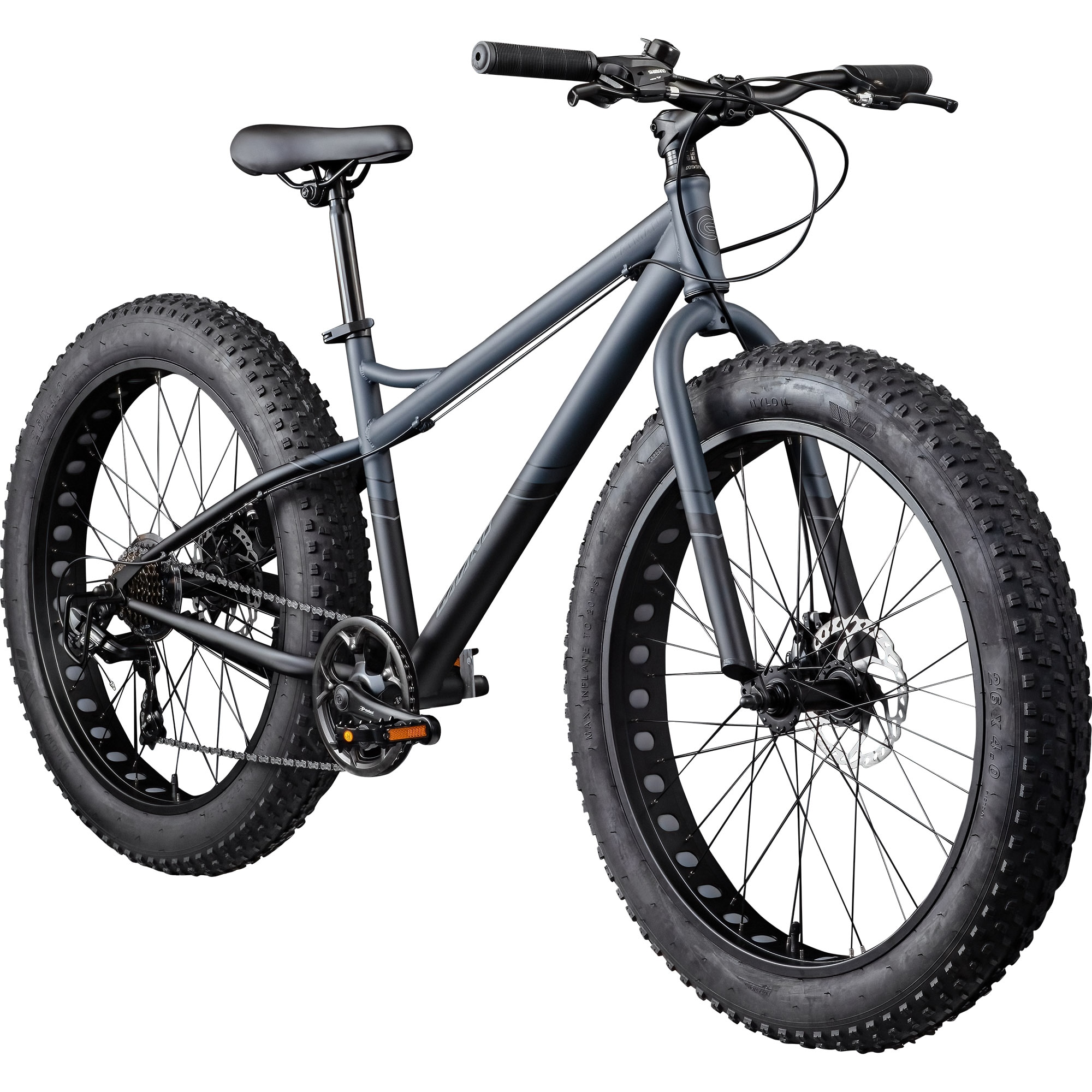 Galano Fatman 4.0 Fatbike 26 Zoll f&uuml;r Herren und Damen ab 155 cm Fahrrad Mountainbike Hardtail 7 Gang MTB 