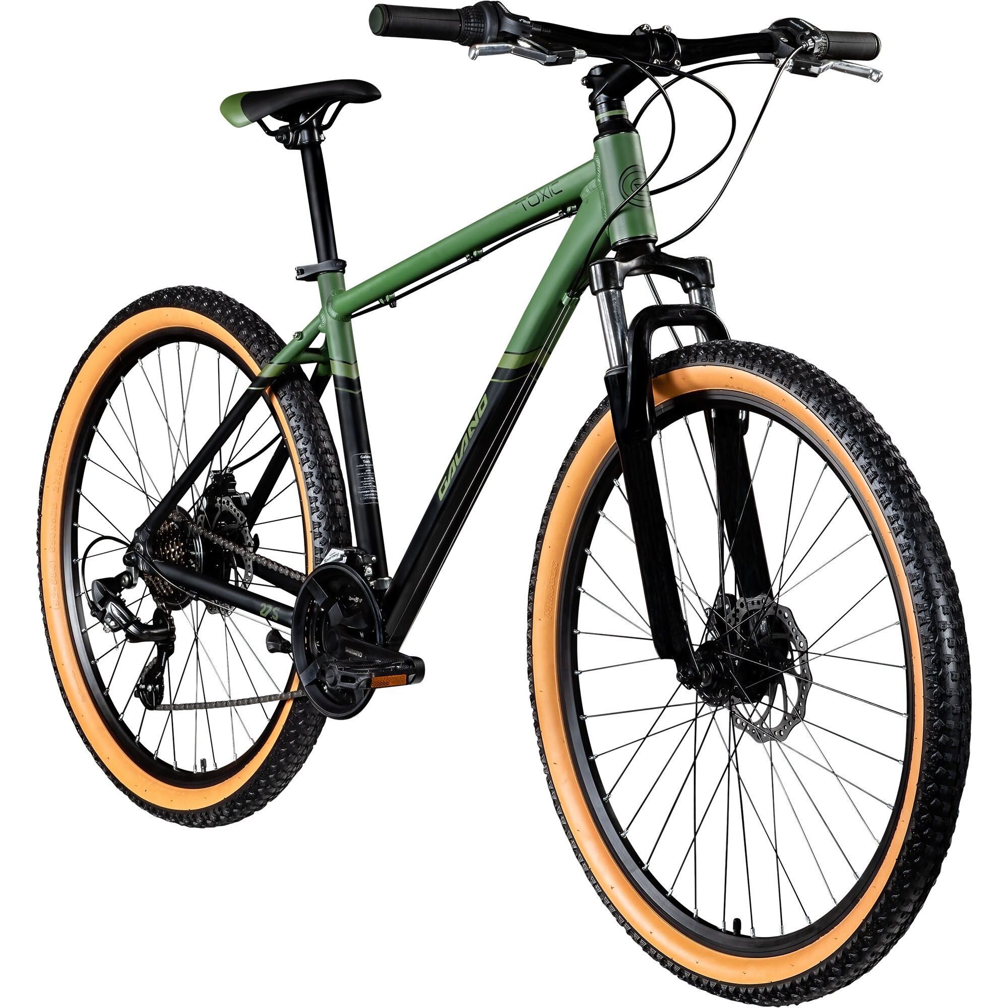 Galano Toxic 27,5 Zoll Mountainbike Hardtail 165 - 190 cm MTB f&uuml;r Damen und Herren 21 G&auml;nge 