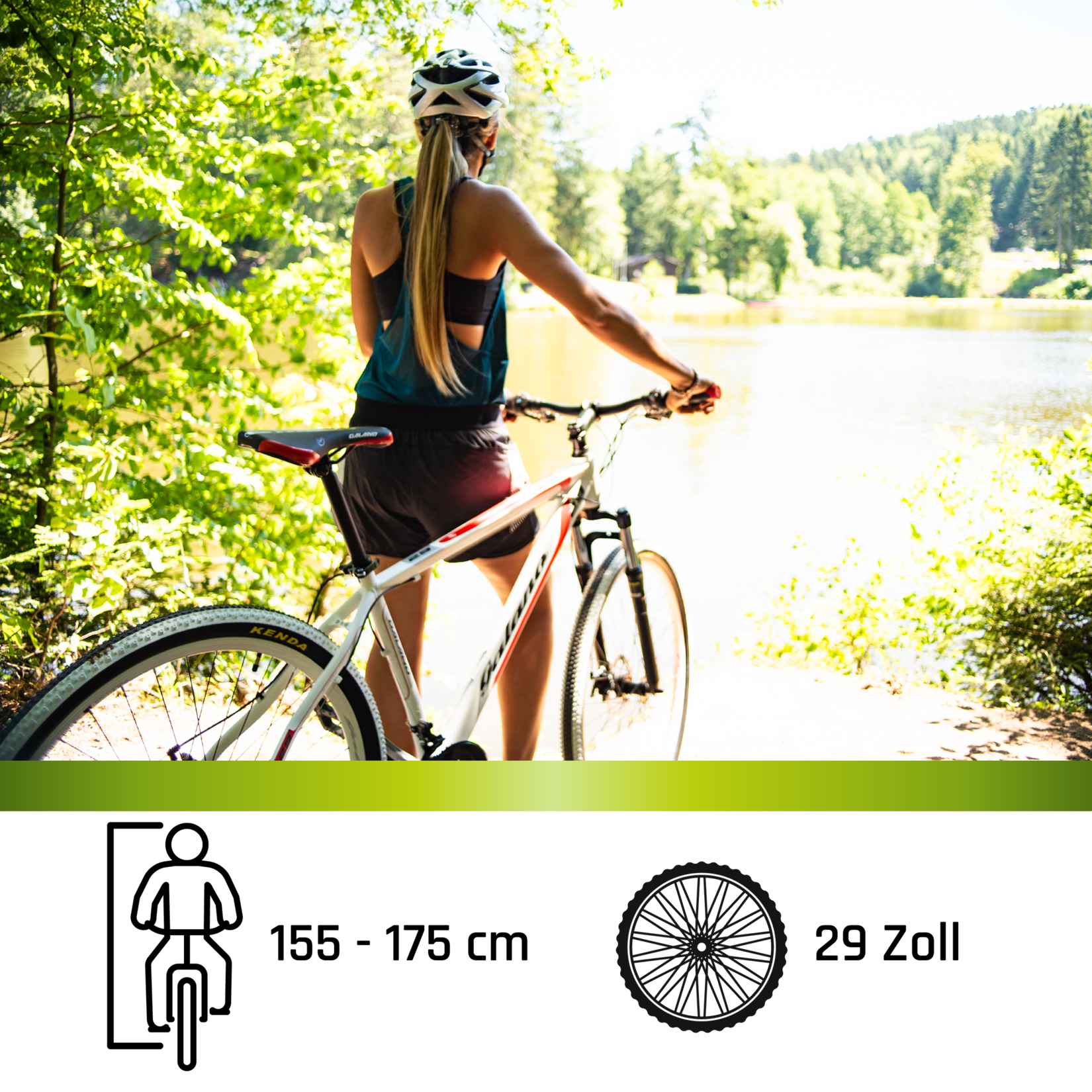 Toxic Mountainbike Hardtail 29 Zoll für Erwachsene ab 175 cm MTB Fahrrad 21 Gang Federgabel Scheibenbremsen schwarz 40 cm