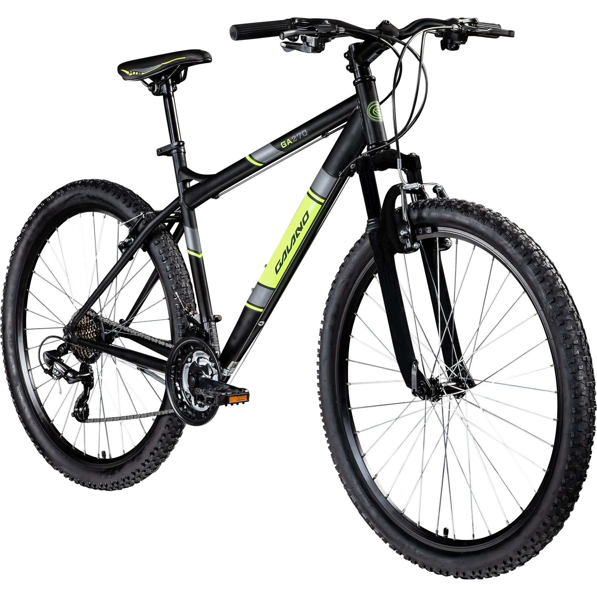 Galano GA270 Mountainbike 27,5 Zoll Fahrrad Hardtail MTB 21 G&auml;nge Damen Herren 160 - 175 cm V-Brakes 