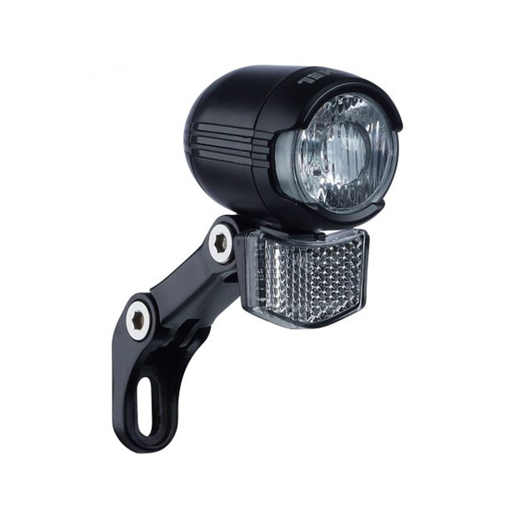 Shiny 40 Fahrrad Licht 40 Lux Fahrradbeleuchtung LED StVZO Beleuchtung Standlicht Fahrradlampe weiß Fahrradlicht vorne für Dynamo