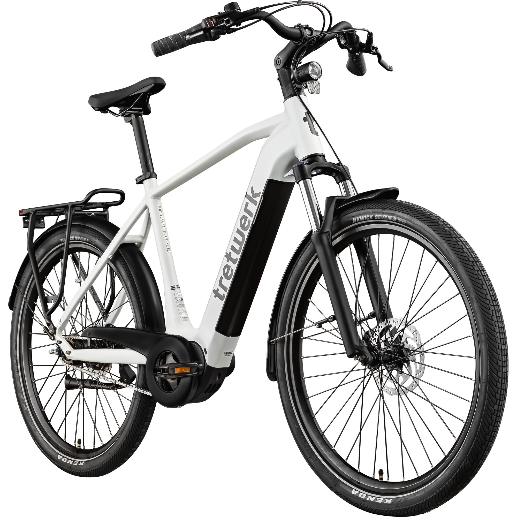 Tretwerk Amber Nexus E Bike SUV 27,5" Pedelec 550 Wh Elektrofahrrad Herren 7 Gang Shimano Nexus Trekkingrad 
