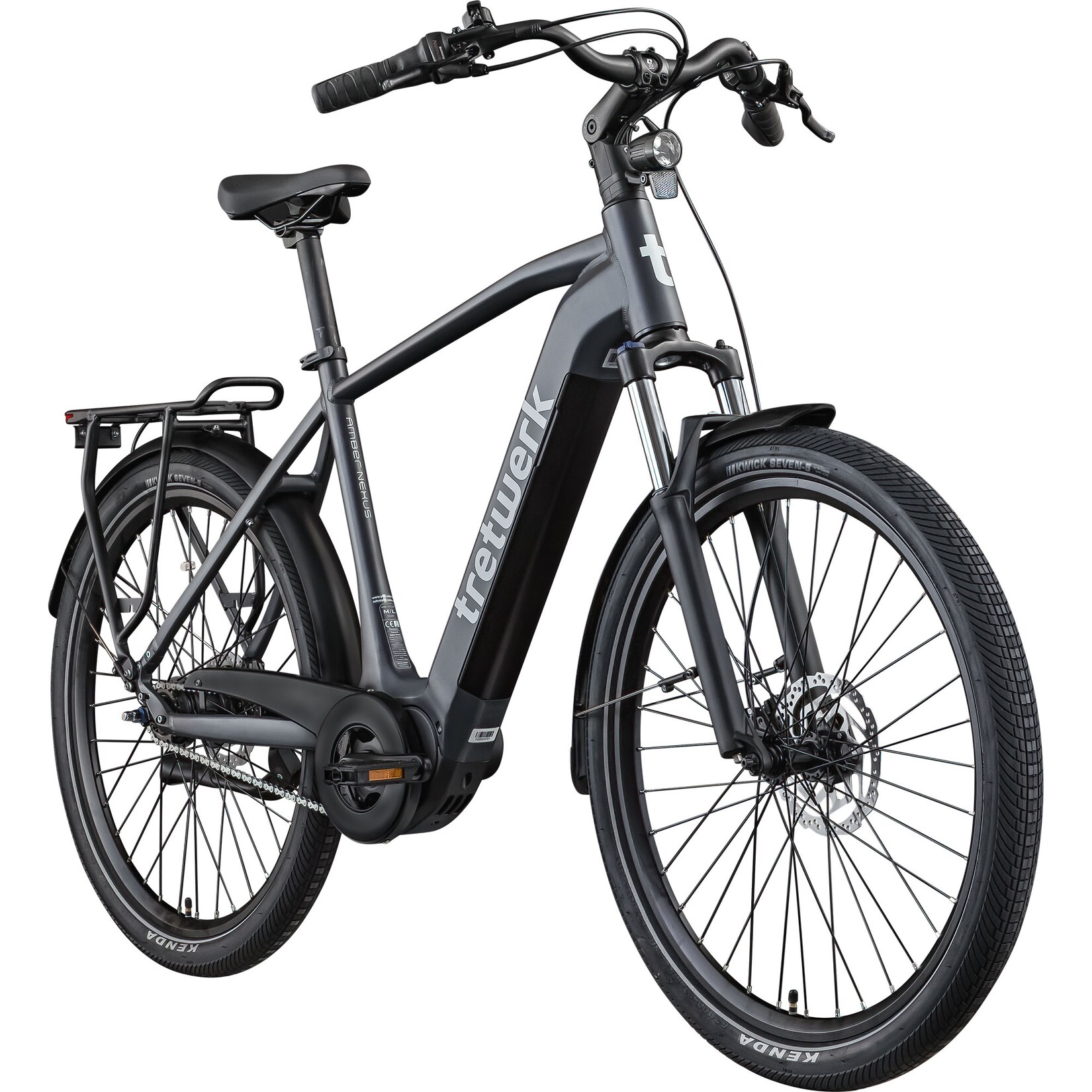 Tretwerk "Amber Nexus" 7 Gang Nabenschaltung Mittelmotor 250 W
