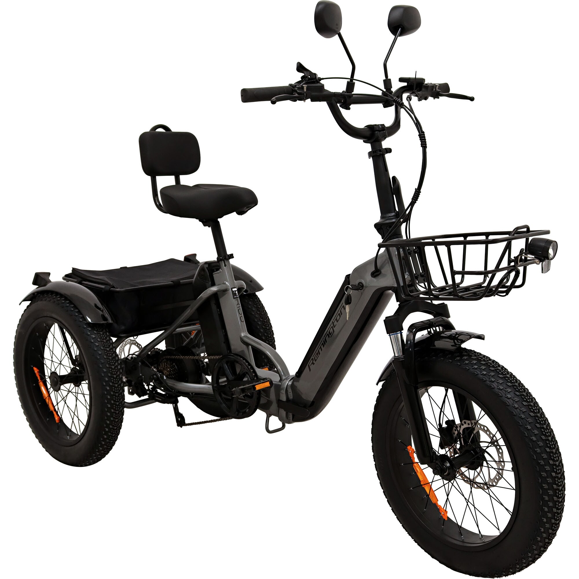 Remington R100 E Bike Dreirad 20 Zoll Elektrodreirad Pedelec City mit tiefem Einstieg 