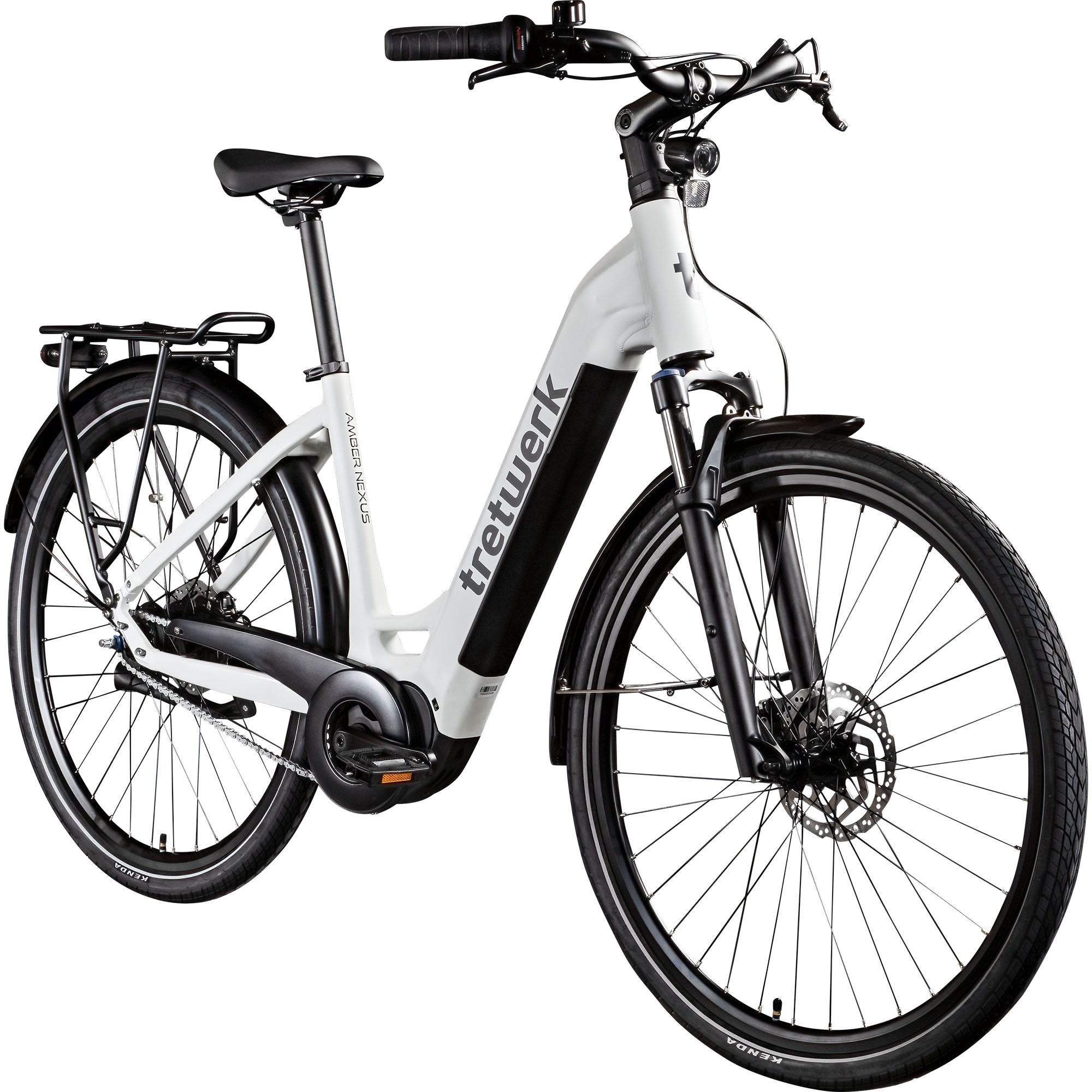 Tretwerk Amber Nexus E Bike Damen 28 Zoll Elektrofahrrad 155 - 185 cm Hollandrad Tiefeinsteiger 
