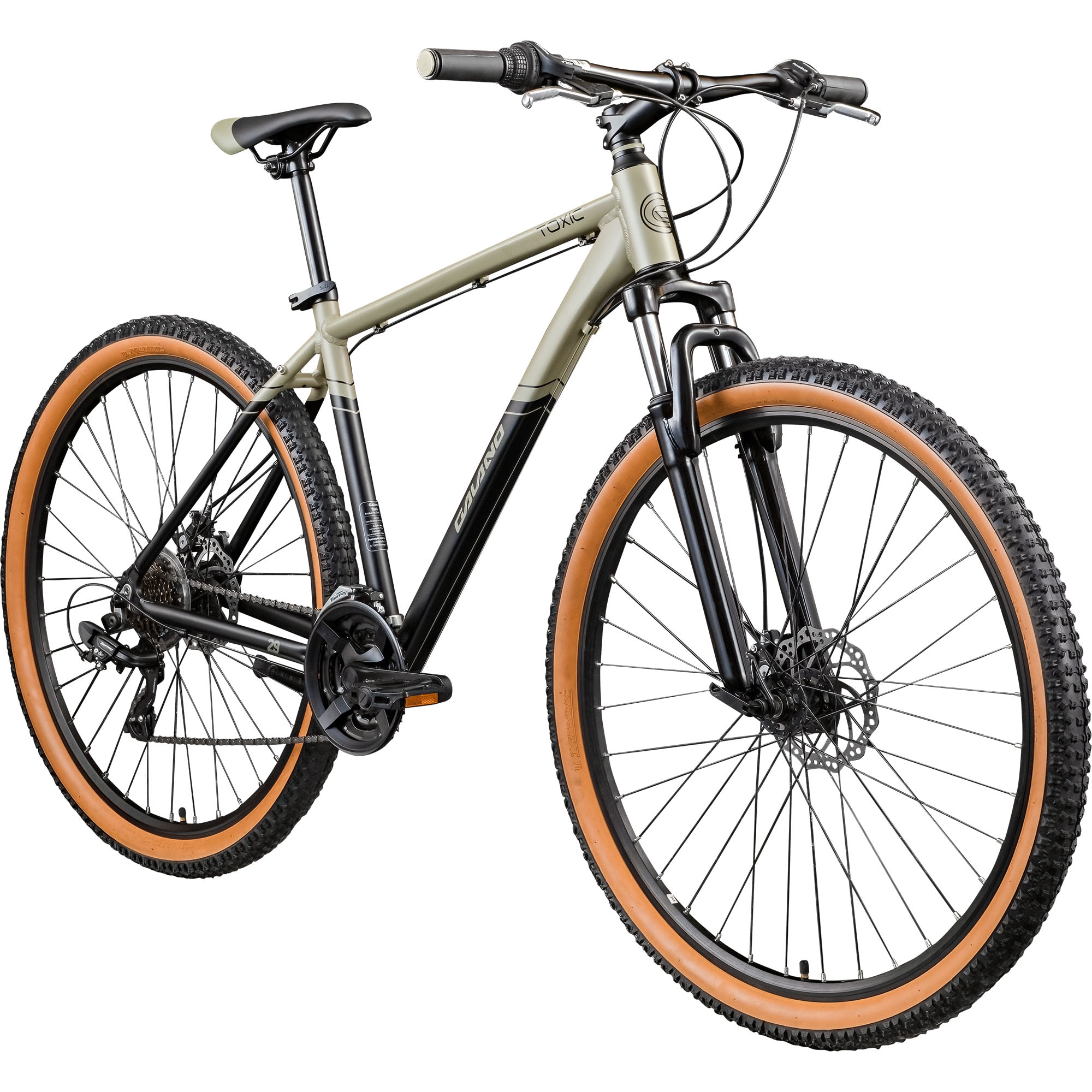 Galano Toxic Mountainbike 29 Zoll schwarz/beige 48 cm 