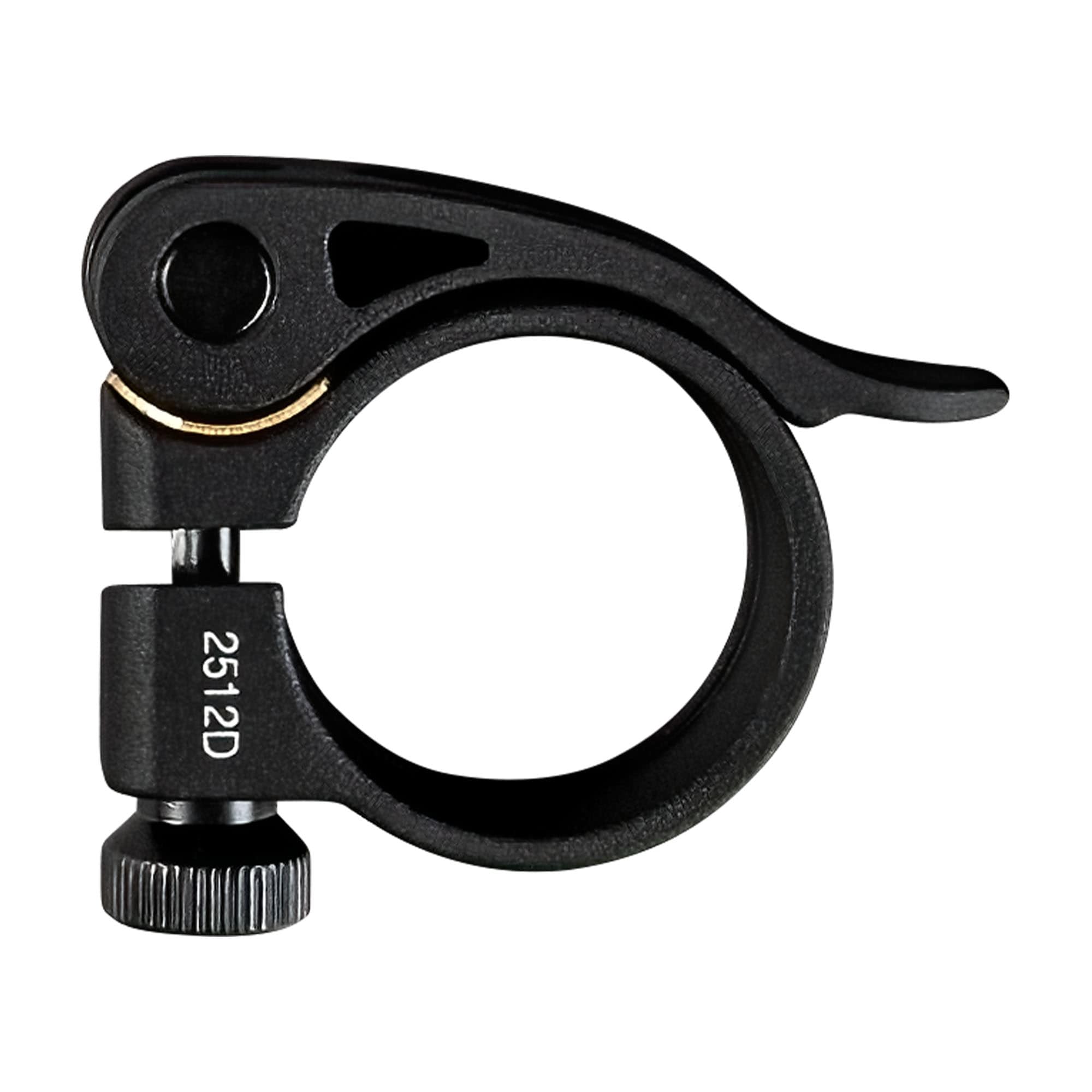 Tretwerk Aurora Sophia Sattelklemme Fahrrad E Bike Sattelschelle mit Schnellspanner Aluminium 31,8 mm 