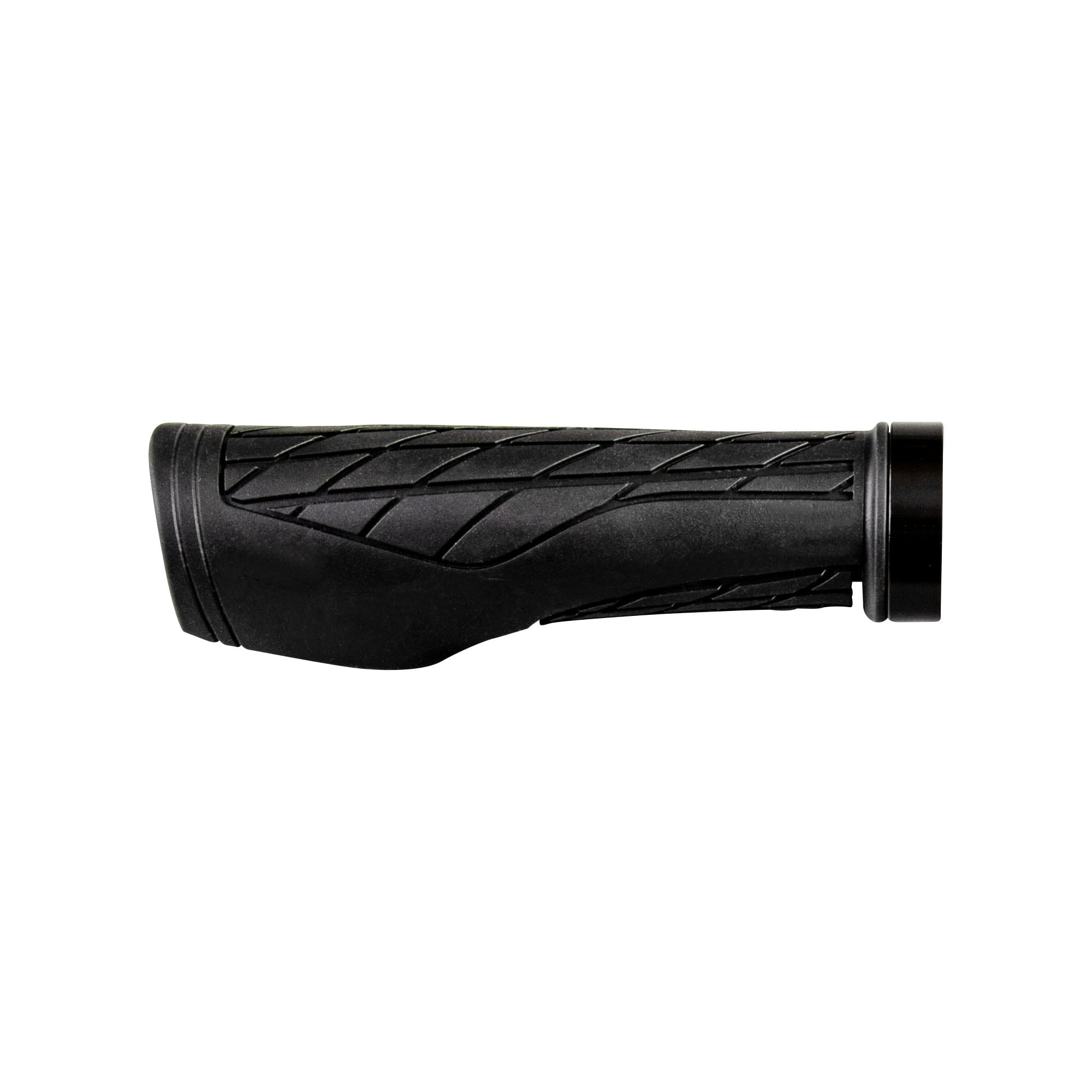 Z&uuml;ndapp Ergo Lock-On Griff links 130 mm Schwarz | MTB & E-Bike Ersatzteil 