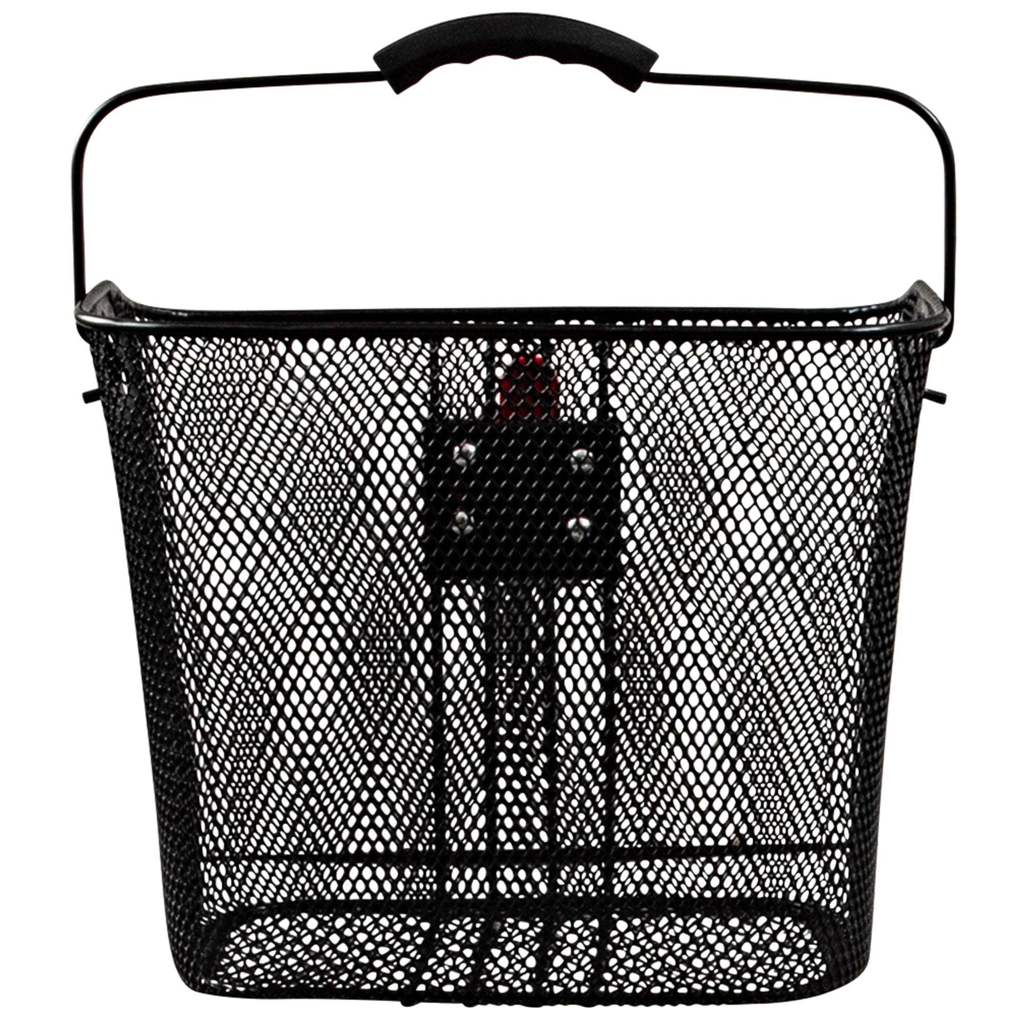 Z&uuml;ndapp Z510 Z517 Frontkorb Fahrrad-Lenkerkorb engmaschig schwarz inkl. Halterung - 5 kg Tragkraft 