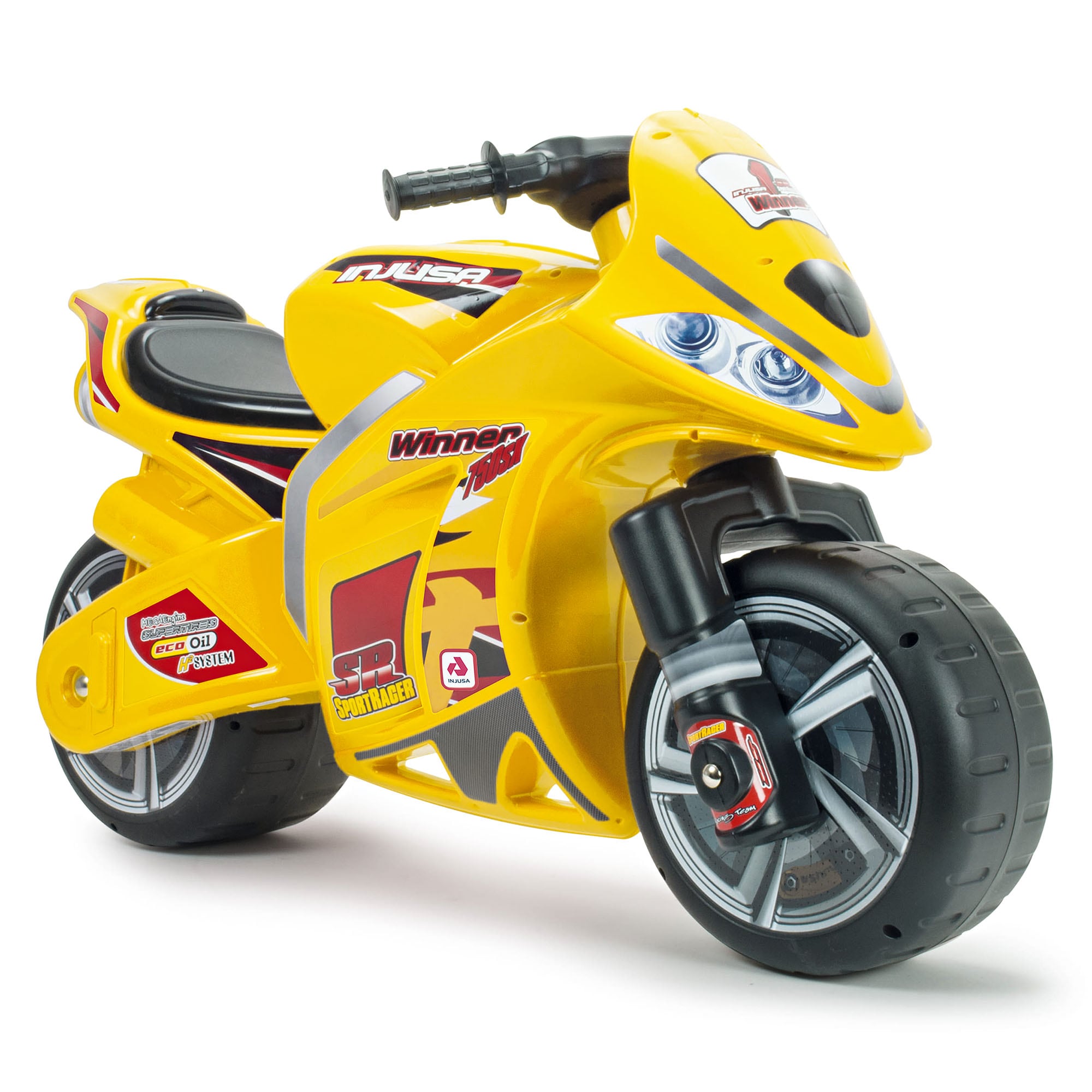 INJUSA Winner Moto Laufrad ab 4-7 Jahre Kindermotorrad Rutscherfahrzeug Indoor & Outdoor 