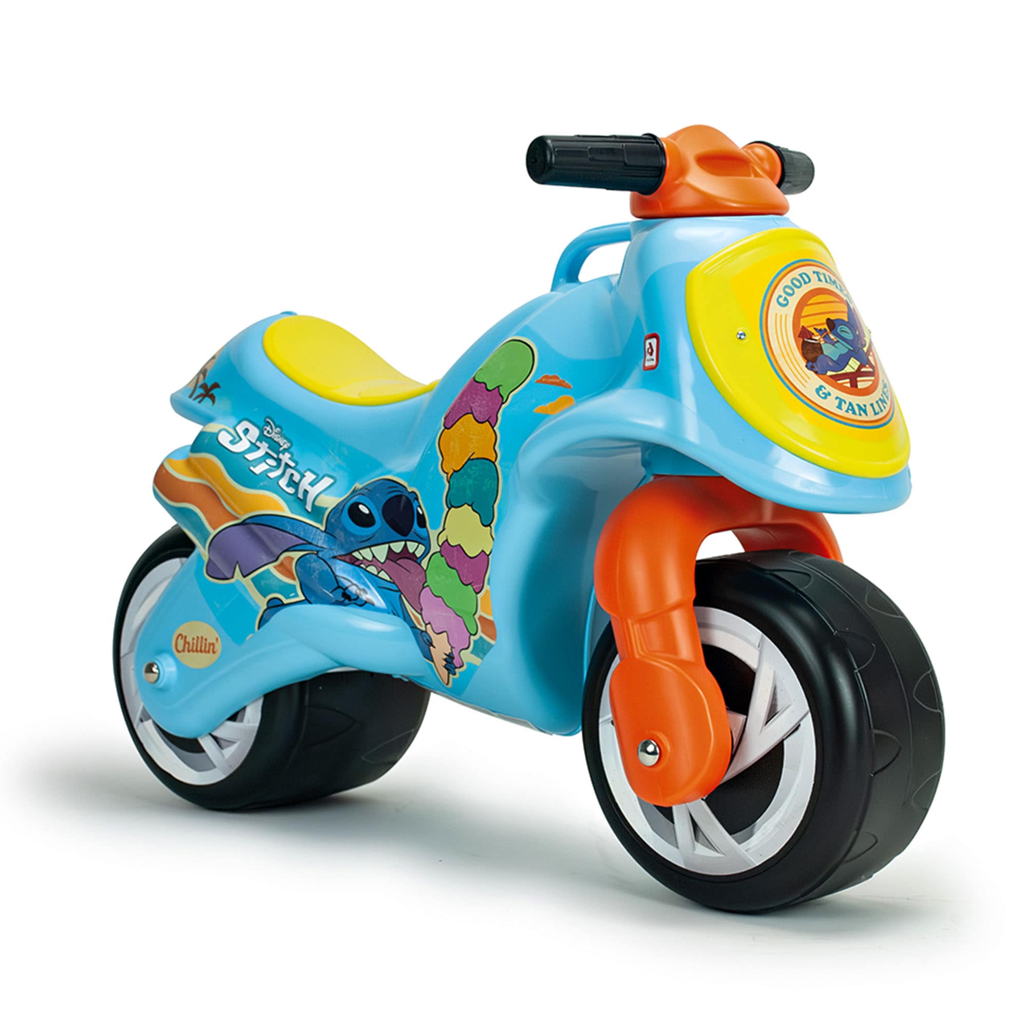 Disney Stitch Motorrad Laufrad ab 18 Monate bis 3 Jahre Kindermotorrad Rutscher 