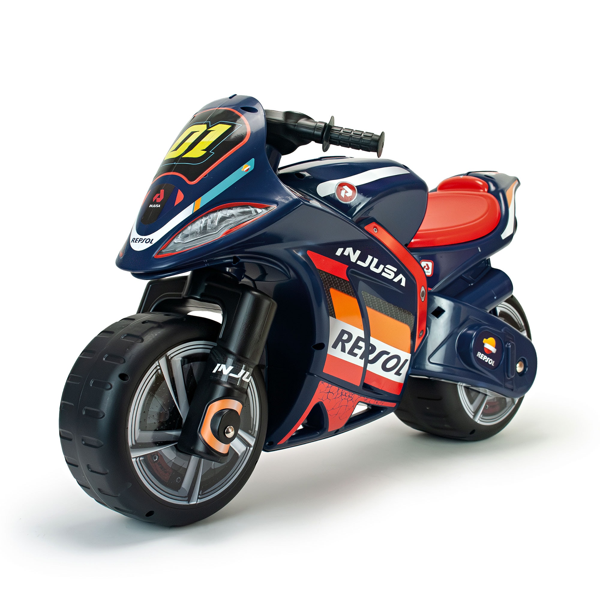 Winner Repsol Moto Laufrad ab 4-7 Jahre &ndash; Gro&szlig;es Kindermotorrad Rutscherfahrzeug 