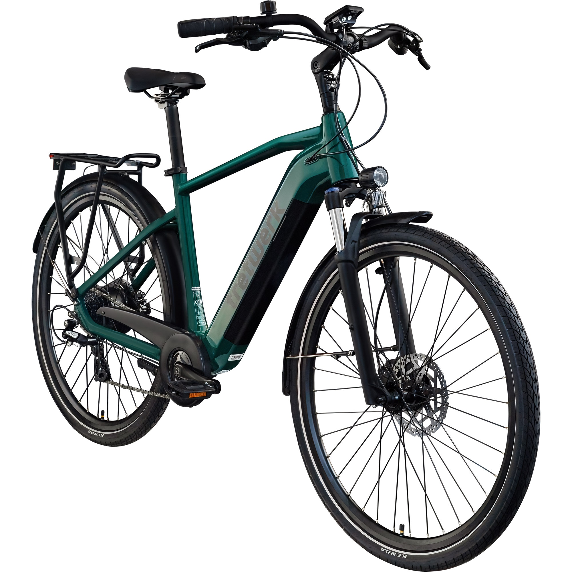 Tretwerk Onyx E Bike Trekkingrad ab 165 cm Elektrofahrrad 550 Wh Pedelec Trekking Rad Fahrrad mit 8 Gang und Beleuchtung StVZO 