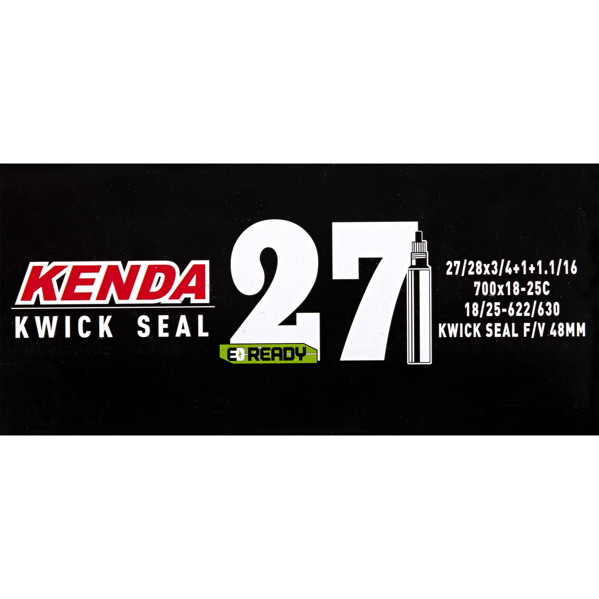 Kenda Kwick Seal Schlauch Fahrradschlauch 700x18-25c mit integriertem Pannenschutz Dichtmittel 