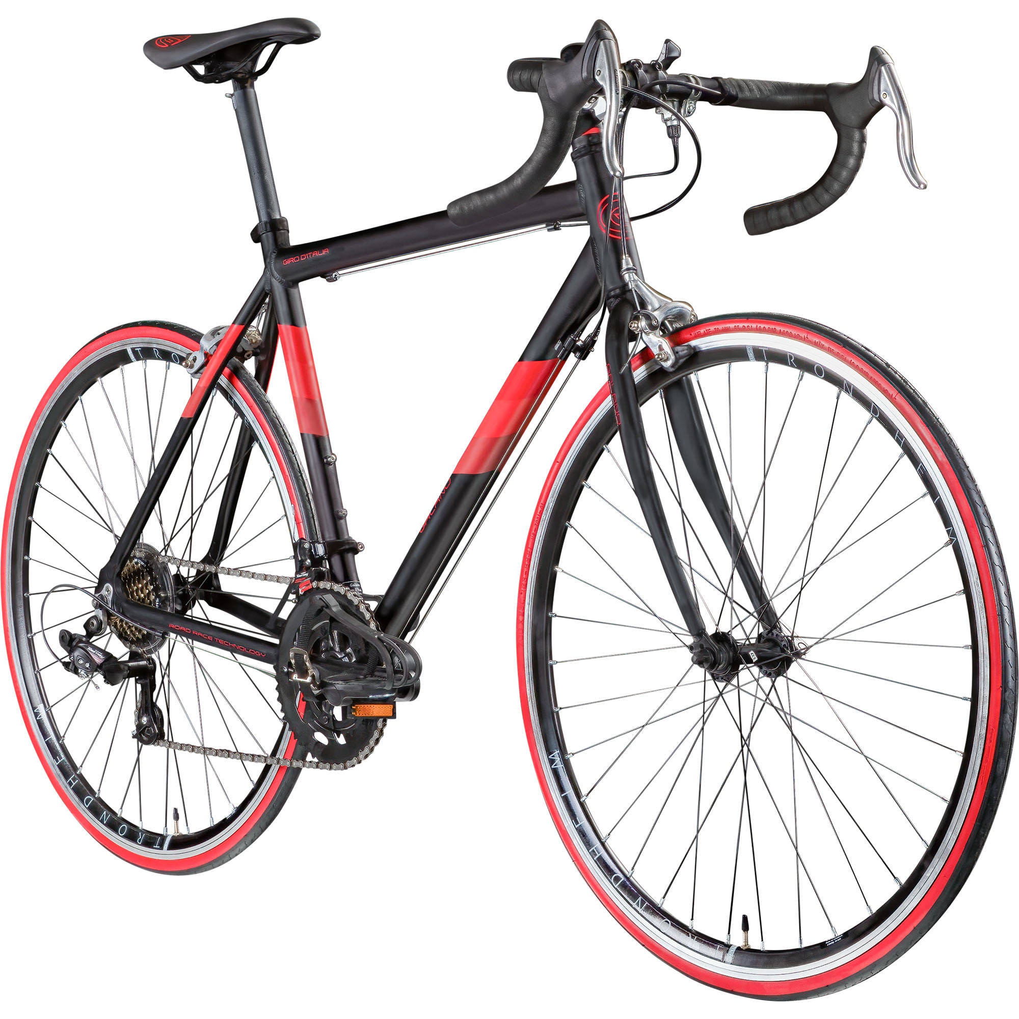 Galano Giro D'Italia Rennrad f&uuml;r Damen und Herren 155 - 195 cm 28 Zoll Fahrrad Road Bike 14 G&auml;nge Fitnessrad 