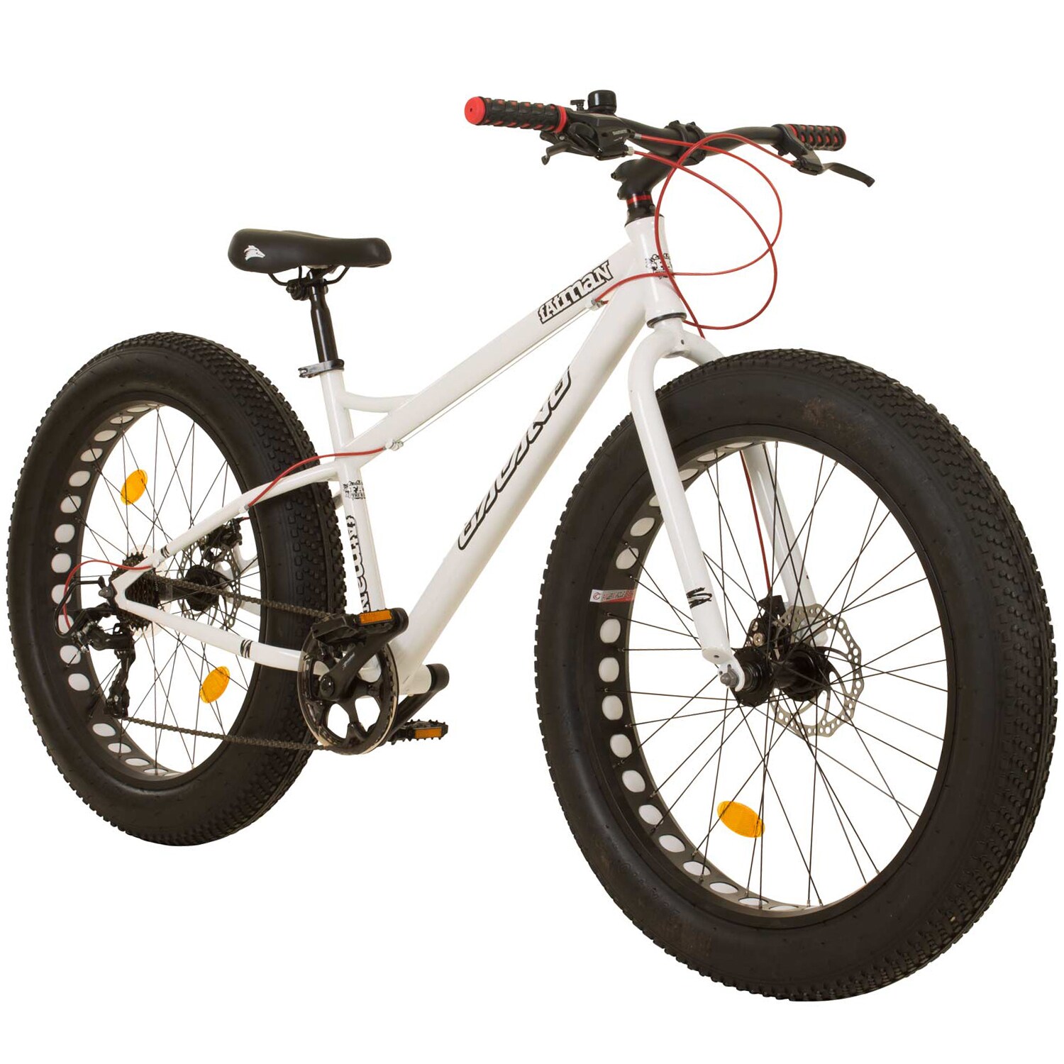 Galano Fatman 4.0 Fatbike 26 Zoll Herren Damen ab 155 cm Fahrrad 7 Gang MTB 