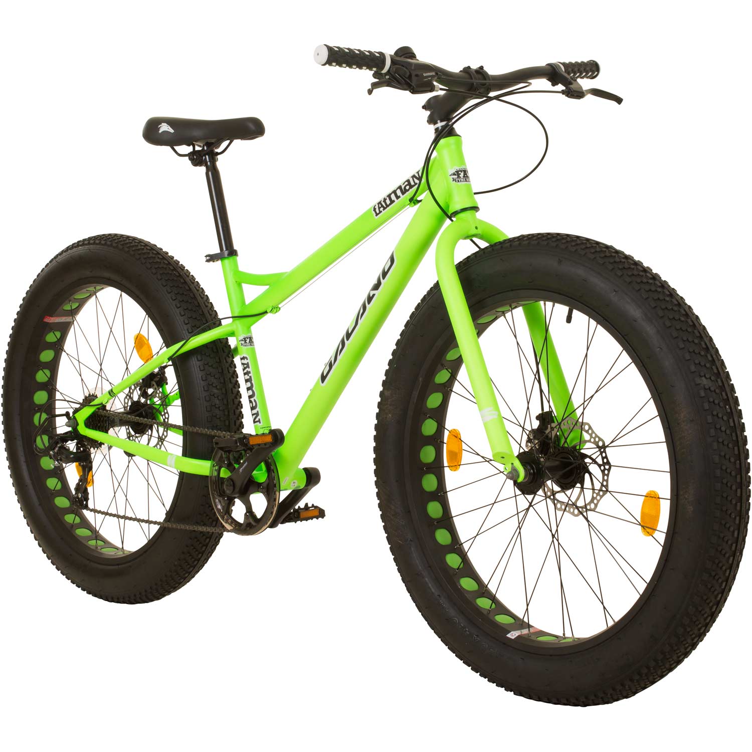 Galano Fatman 4.0 Fatbike 26 Zoll Herren Damen ab 155 cm Fahrrad 7 Gang MTB 