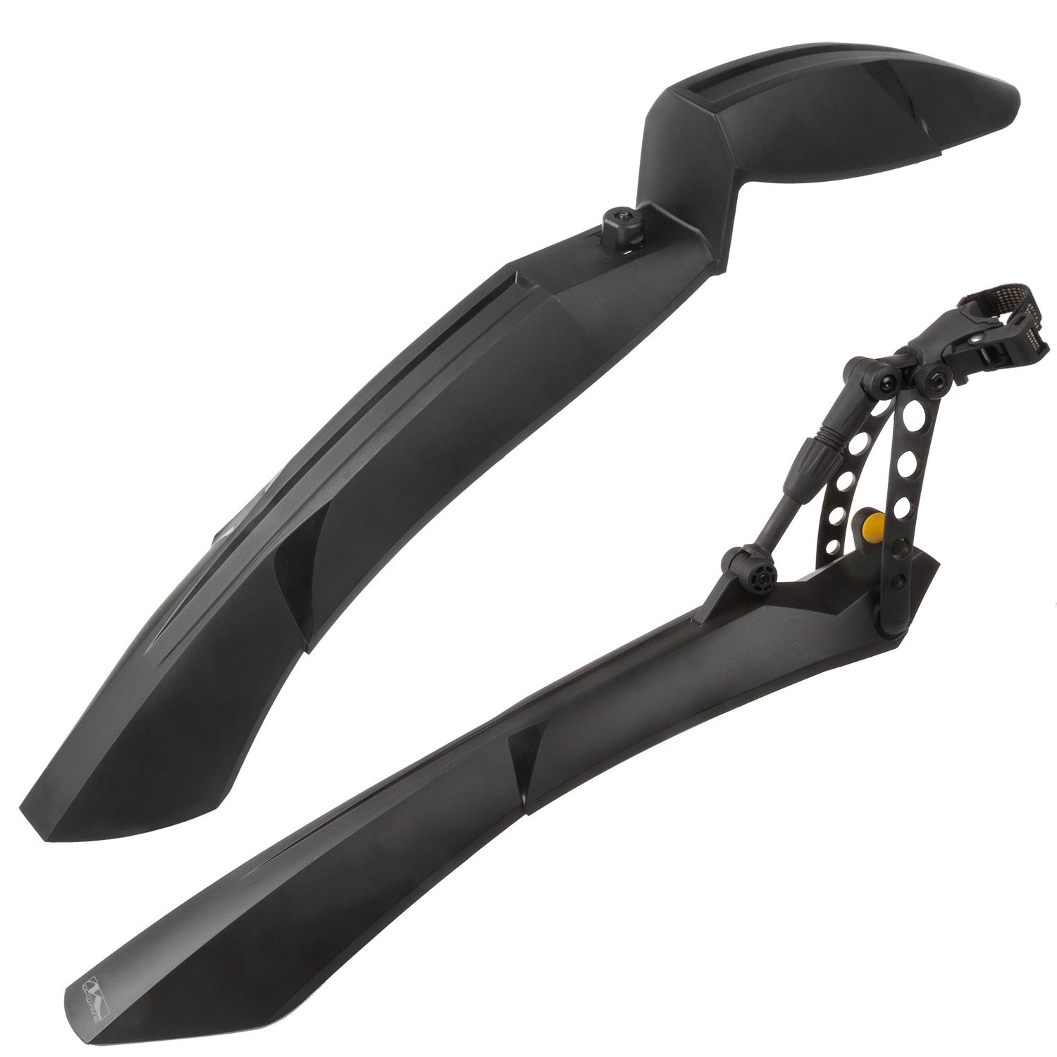 M-Wave Mud Max QR.F II Schutzblech Fahrrad 26 - 29 Zoll Steckschutzblech Set 