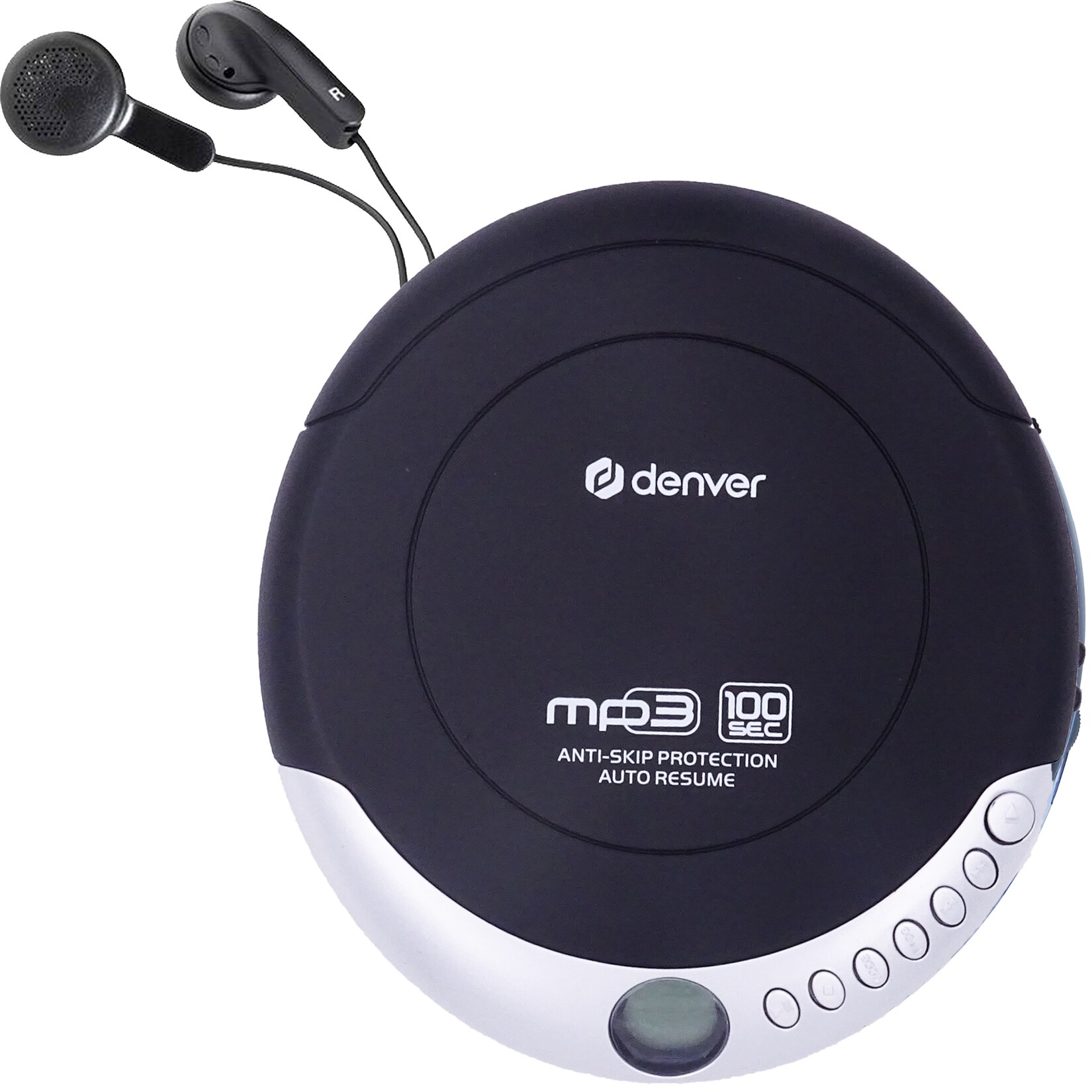 DMP-391 tragbarer CD-Player mit Anti-Schock, MP3 & inkl. Kopfhörer