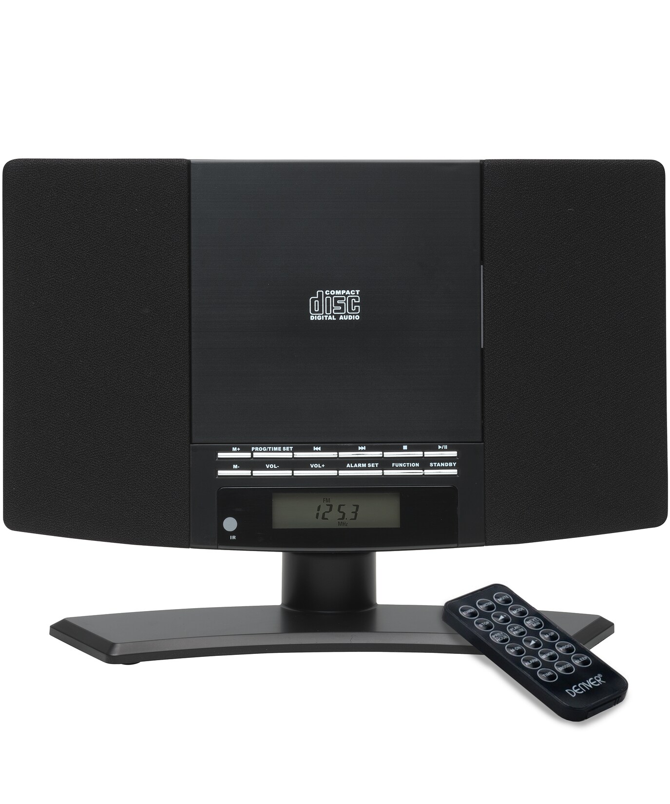 MC-5220 Musikcenter mit CD-Player, FM-Radio und Wecker, schwarz