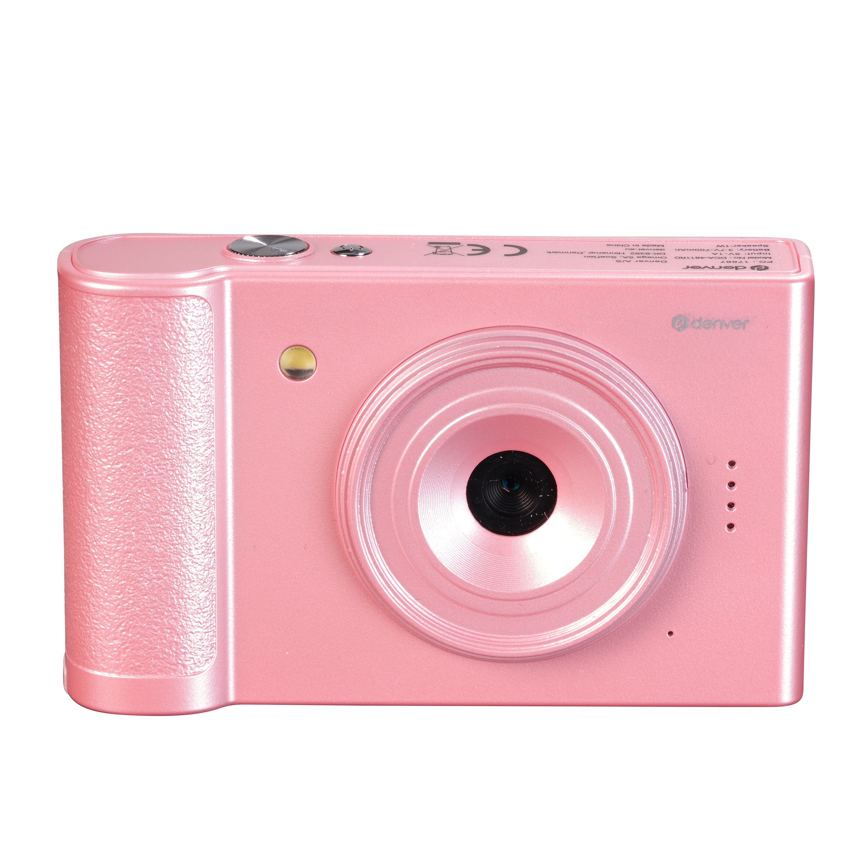 Denver DCA-4811 Digitalkamera &ndash;48 MP (interpoliert), 5MP CMOS, pink 
