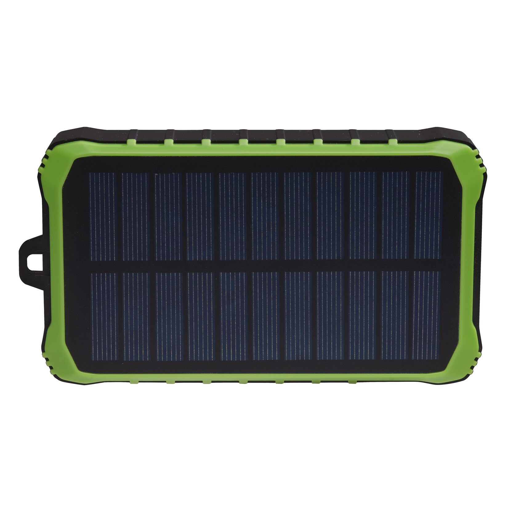 PSO-10012 Solar Powerbank–10.000&nbsp;mAh, mit Taschenlampe, schwarz
