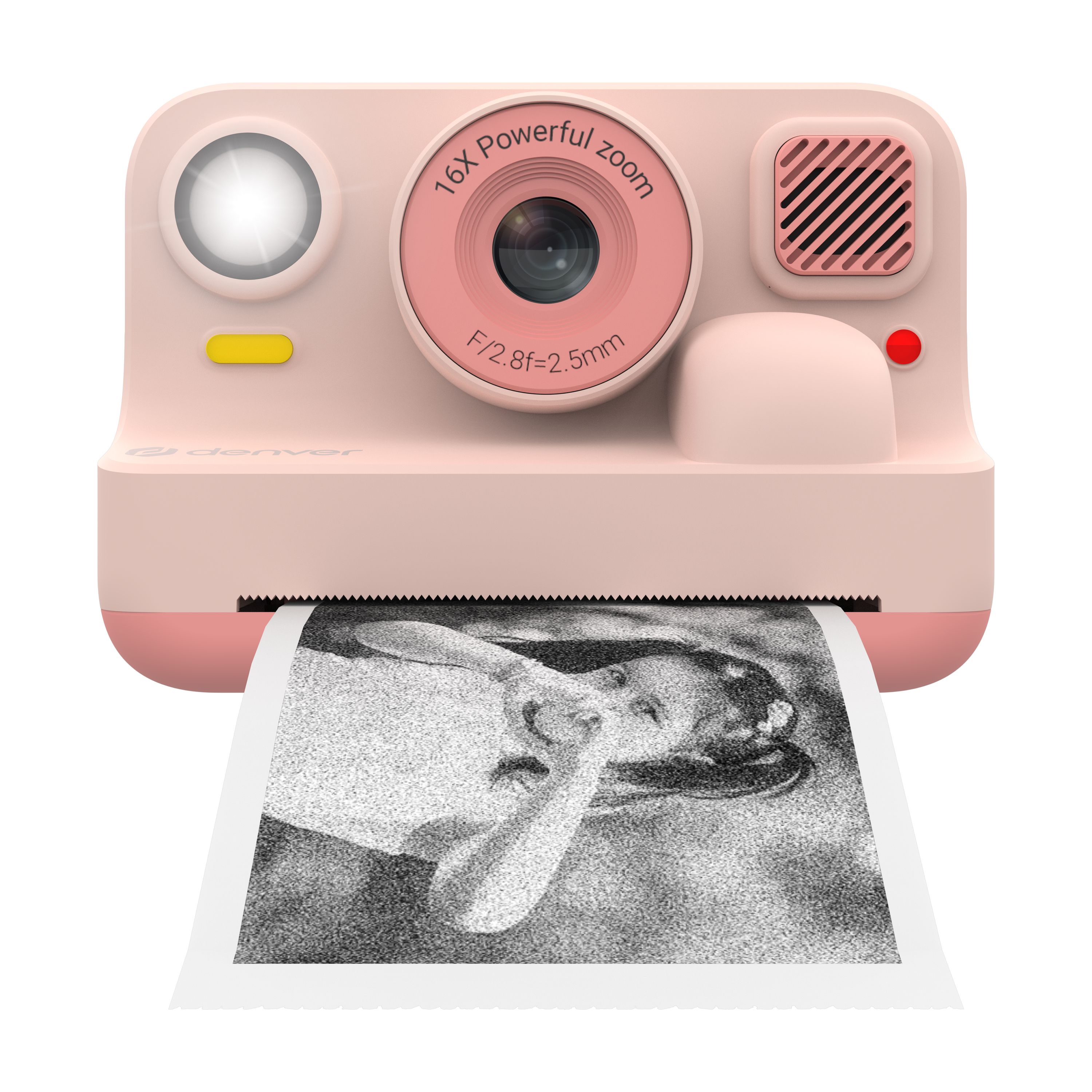 Denver KPC-1374 Sofortbildkamera Kinder&ndash;bis 48MP, Thermodruck, rosa 