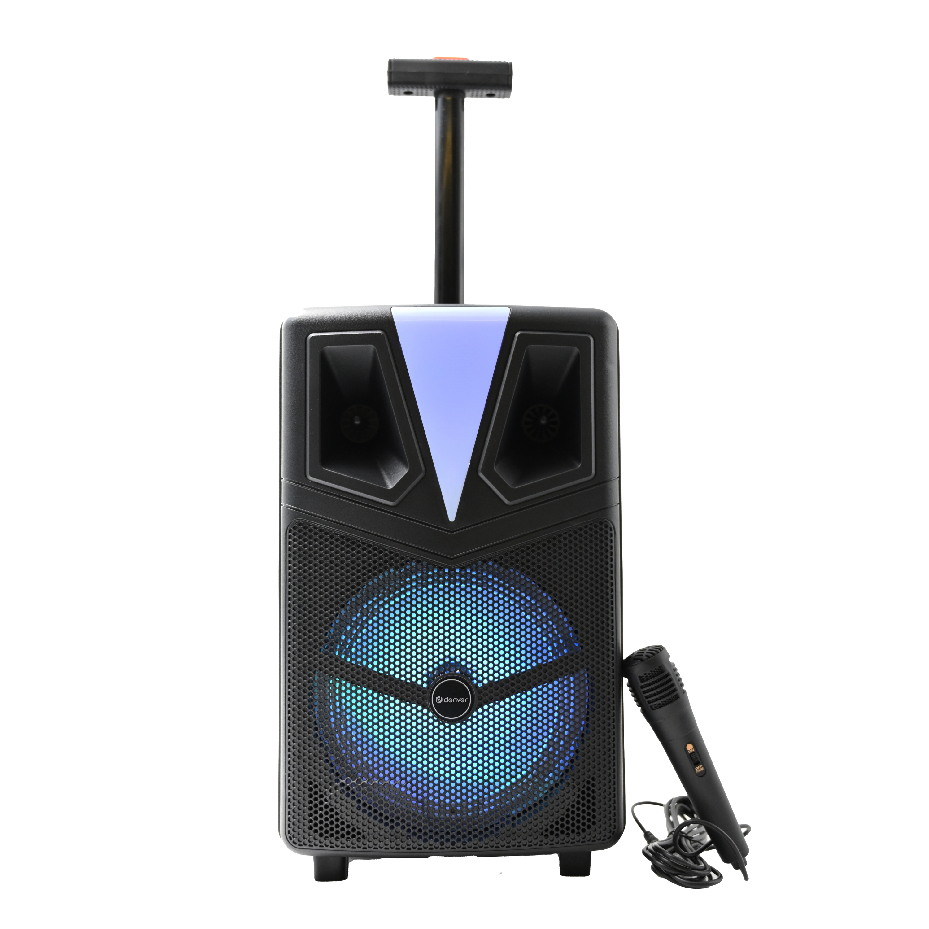 Denver TSP-307 Bluetooth Trolley Lautsprecher&ndash; 120W max., LED-Lichter 