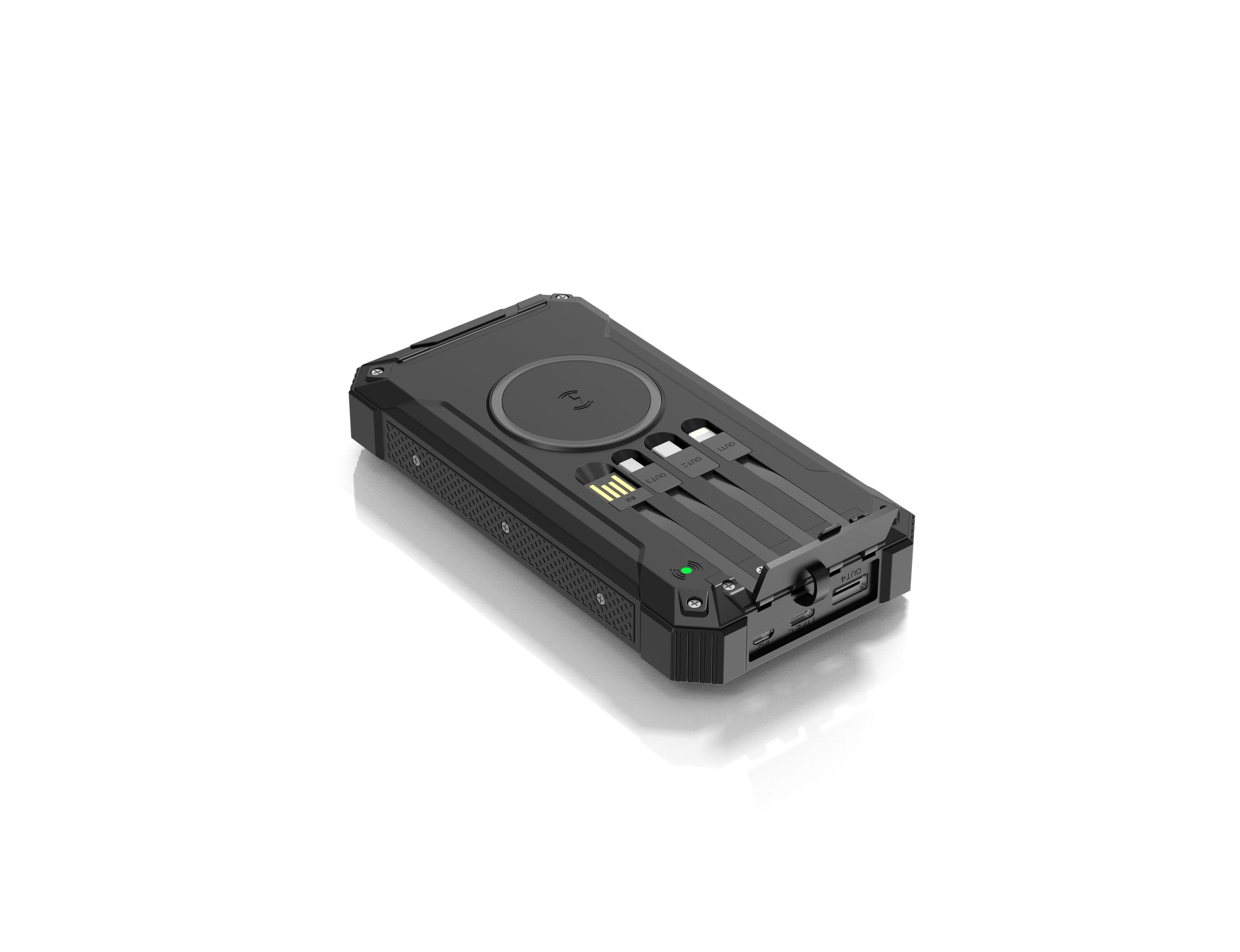 Denver PSC-20012 Solar Powerbank&ndash;20.000 mAh, 5W Kabelloses Laden 