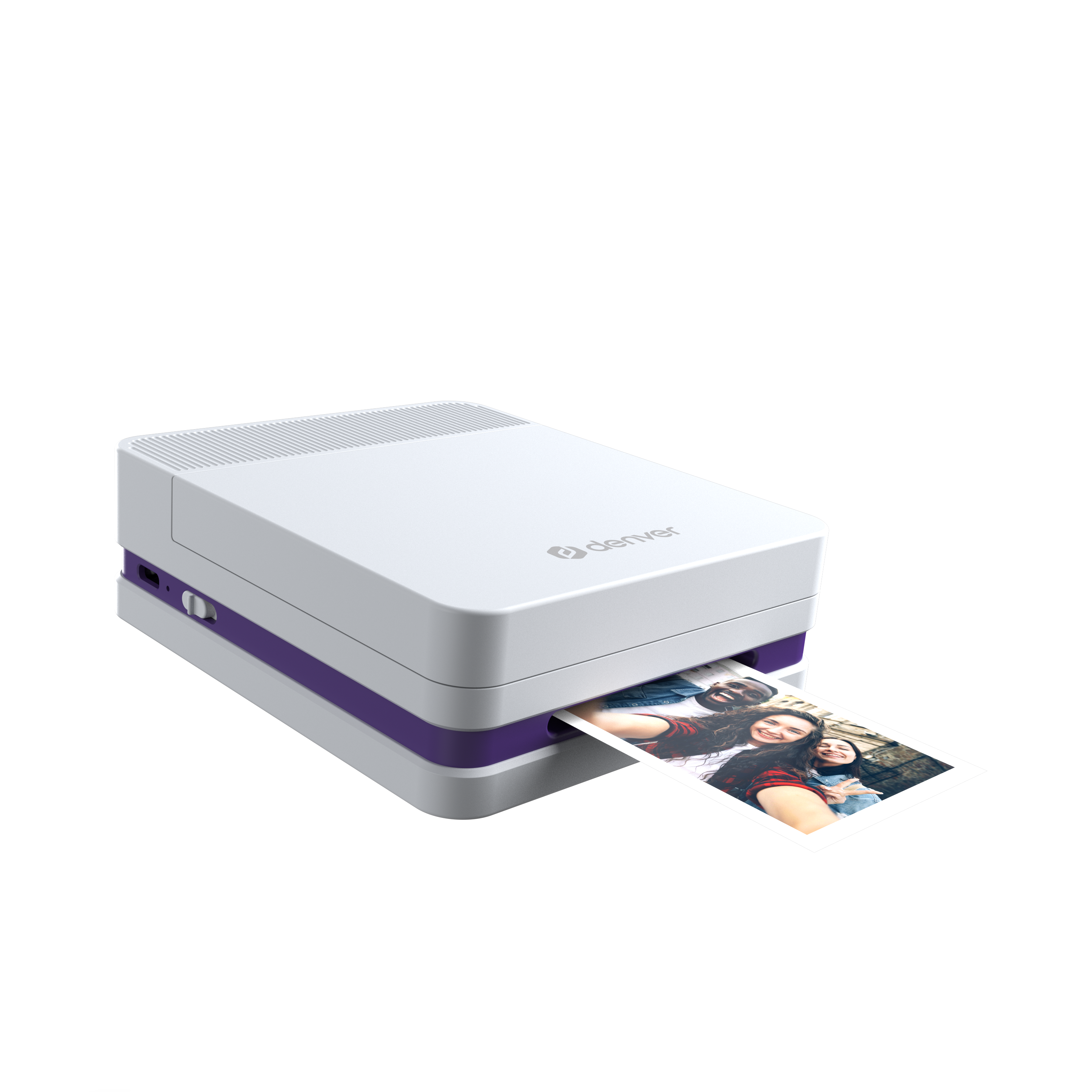 Denver MCP-6010 mobiler Bluetooth Drucker mit Druckzubeh&ouml;r, Farbdruck 