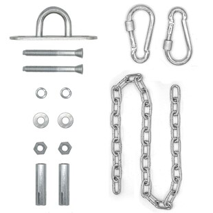 230 kg Hängesessel Kette mit Deckenhaken 100cm Aufhängung für Boxsack Hängematte 