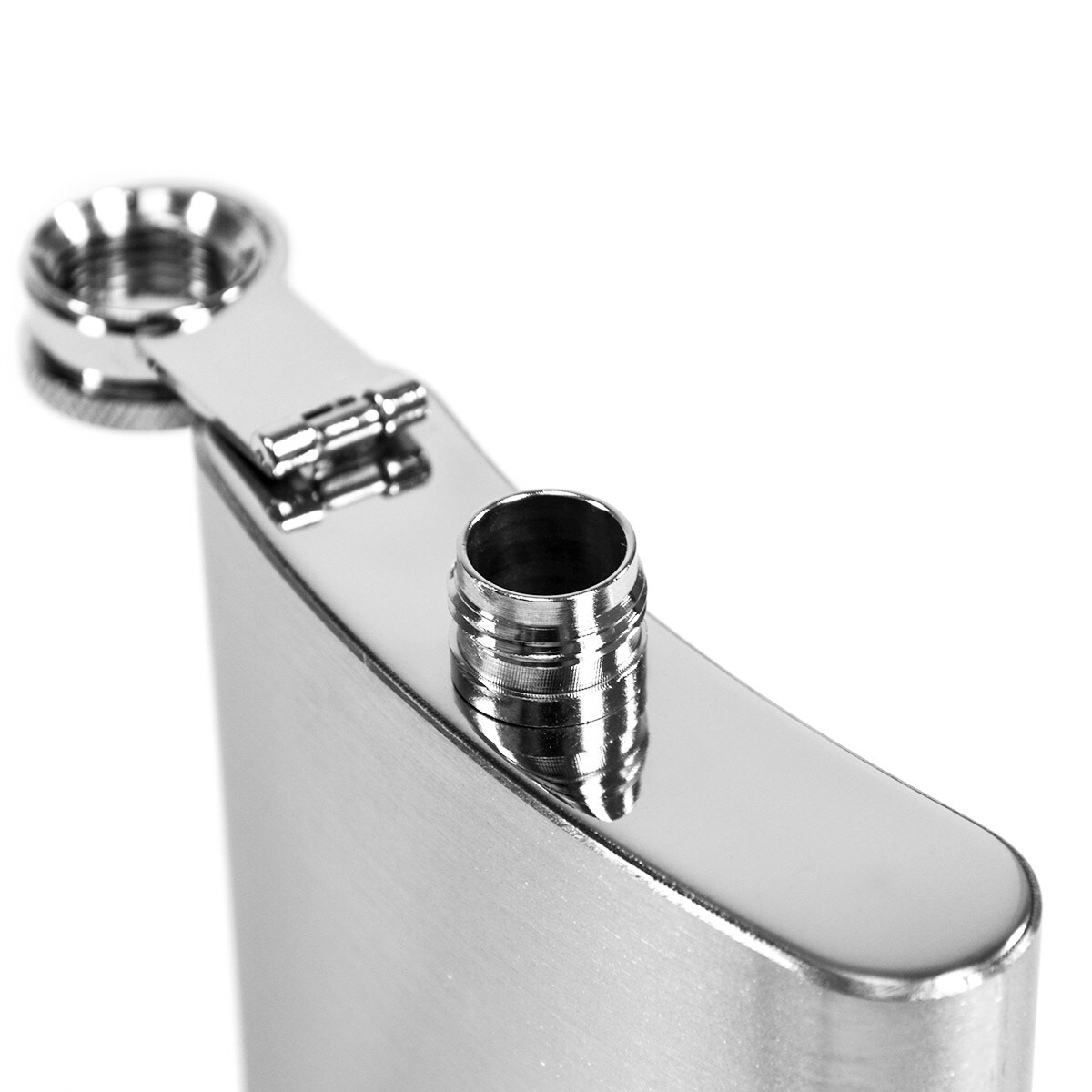 Offizieller Hexer-Flachmann Geschenkset – 284 Ml Edelstahl Mit 2 Schnapsgläsern & Trichter
