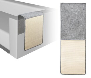 Sofa Kratzmatte für Katzen 130x44cm Sisal Möbel Kratzschutz Couch Sessel Kratz 