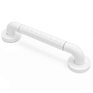 Anti-Rutsch Badewannengriff 30 cm Senioren Griff Bad Haltegriff Edelstahl Weiß 