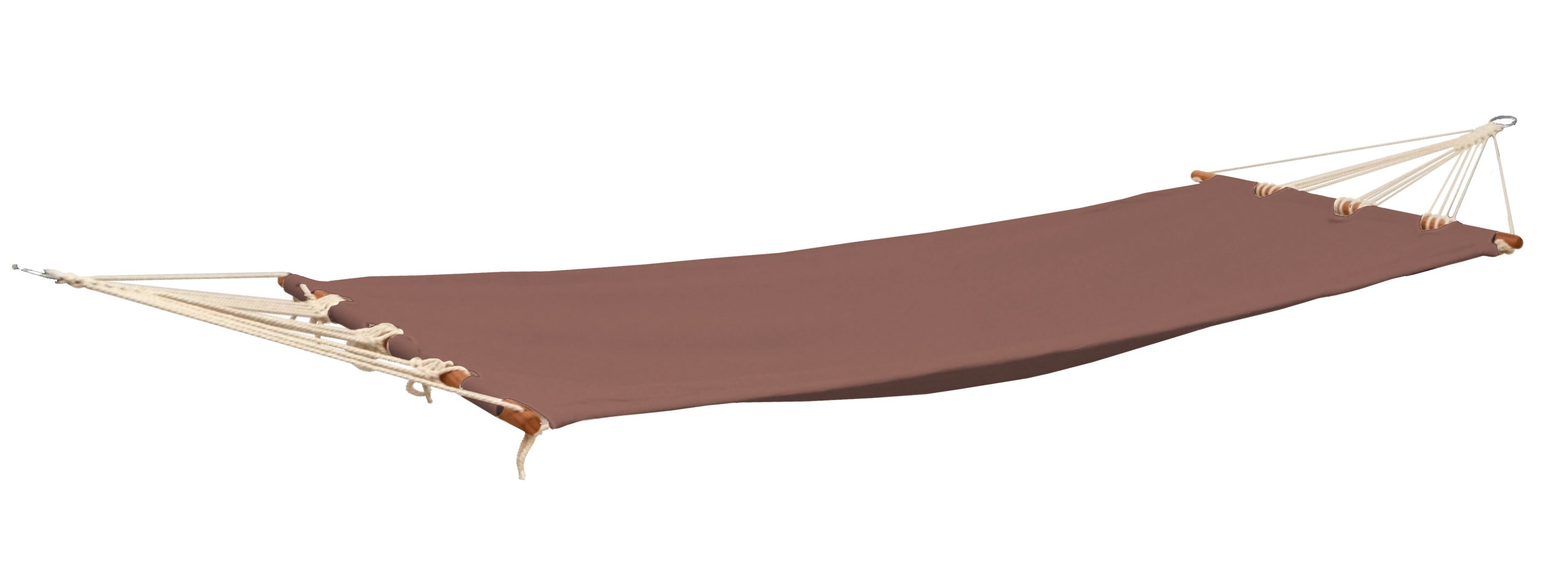 Bis 100kg: Outdoor Stabh&auml;ngematte 1 Person - 190x80cm H&auml;ngematte Garten & Balkon 