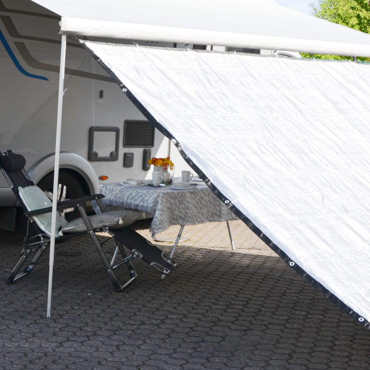 Schattennetz Mit Alufolie – Sonnenschutz Für Garten, Gewächshaus & Camping | 2x6m, UV-beständig