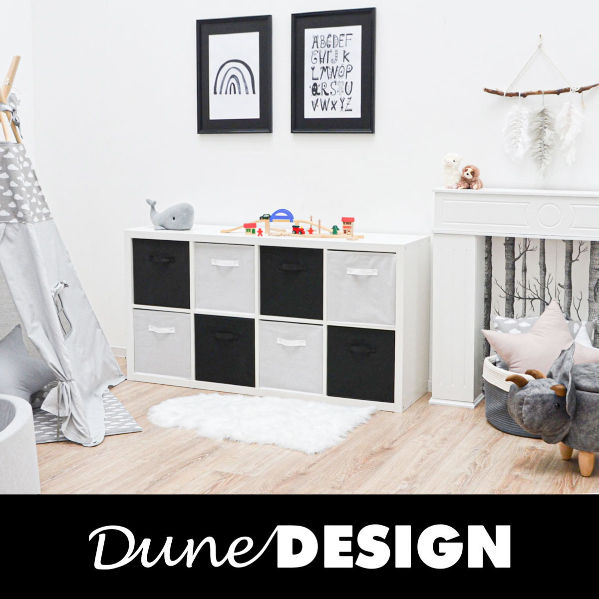 Körbe Aufbewahrung 4er Set Aufbewahrungsbox Für Kallax Regal - 33x38x33 Stoff Box Mit Griff - Schwarz | Regalkörbe | Aufbewahrung | Küche & Haushalt Büro Organizer