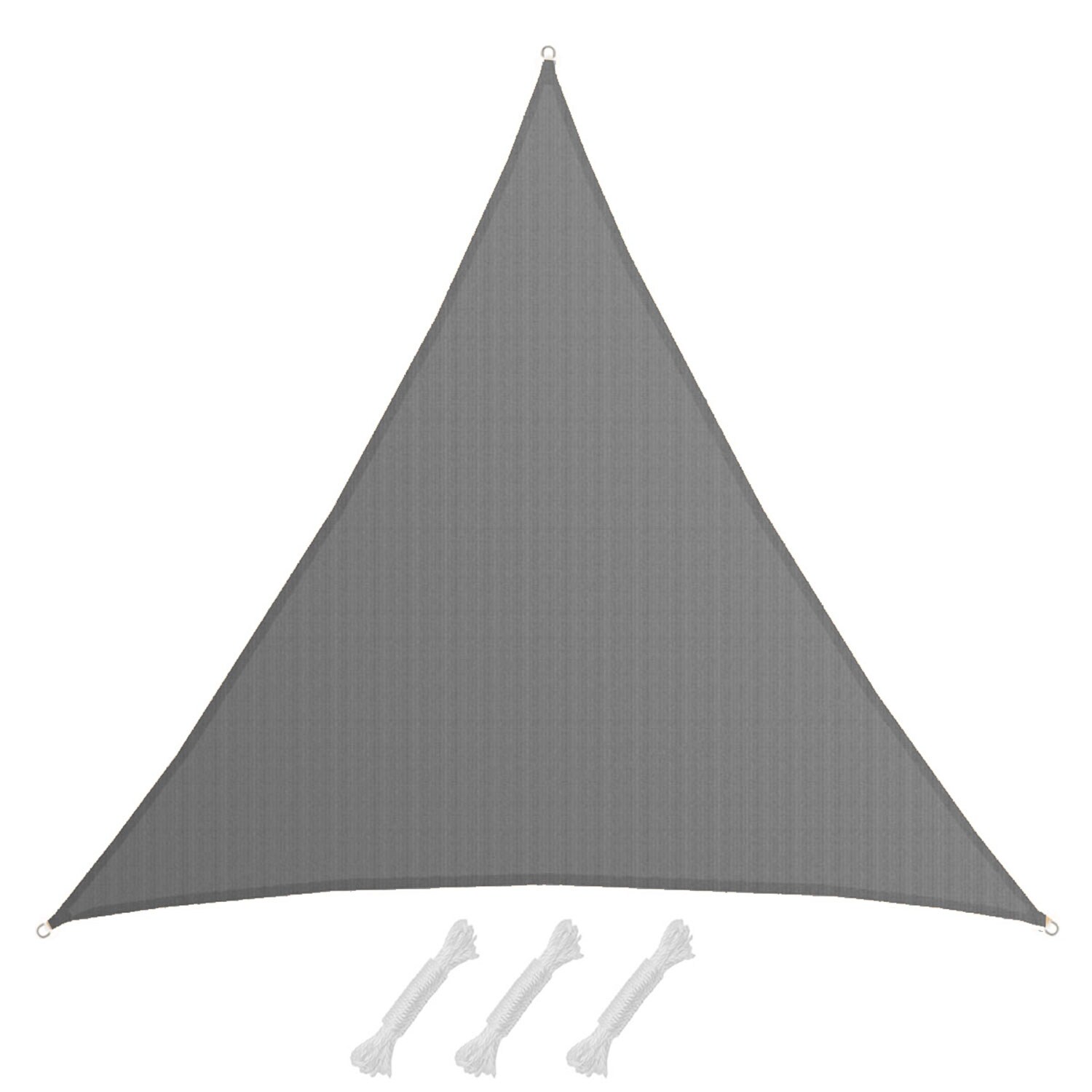 UV Sonnensegel Wasserdurchlässig 8x8x8 Dreieckig - Sonnenschutz Garten Terrasse
