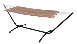 Outdoor Hängematte mit Gestell - 310cm Hängemattengestell 190x80 Stabhängematte 
