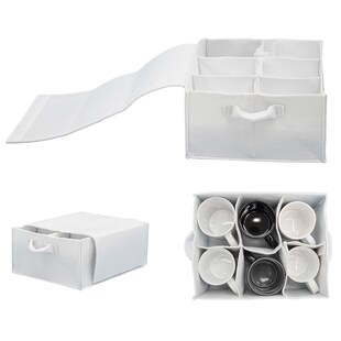 Filz Tassenhalter Camping - 28x21 Glashalter - Wohnmobil Geschirr Aufbewahrung 