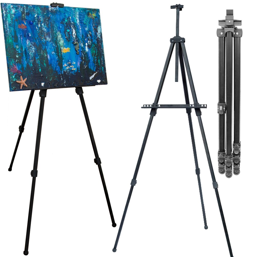 Feld Staffelei 58-180cm Aluminium Tischstaffelei Malstaffelei Whiteboard Ständer