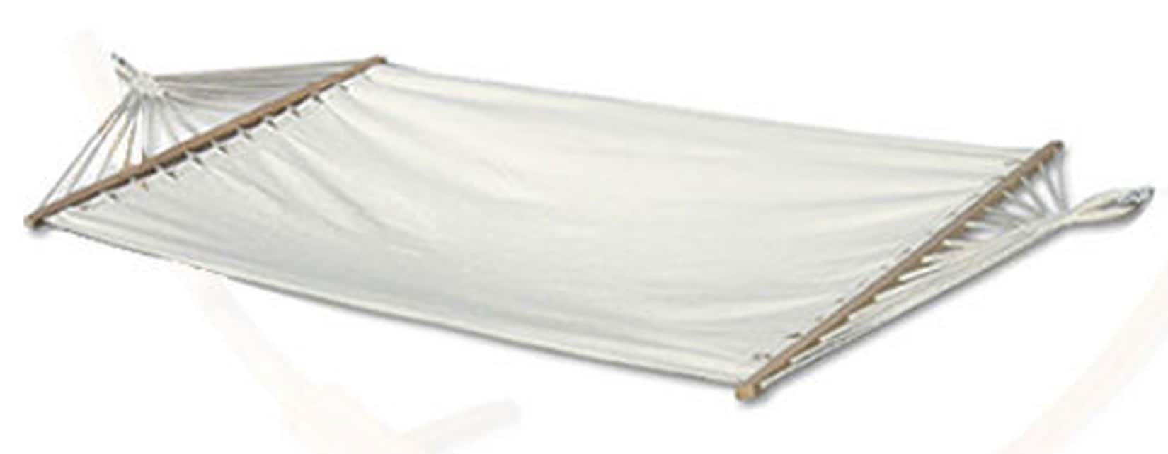 Hängematte 2 Pers. XXL 285x120cm 150 KG Matte Hängematten Gartenhängematte Beige