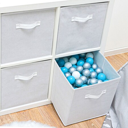 Faltbox 33 x 33 x 33 cm passend für Ikea Kallax Expedit Einschubkorb Regal  box, Möbel & Wohnen, Klein- & Hängeaufbewahrung, Boxen…