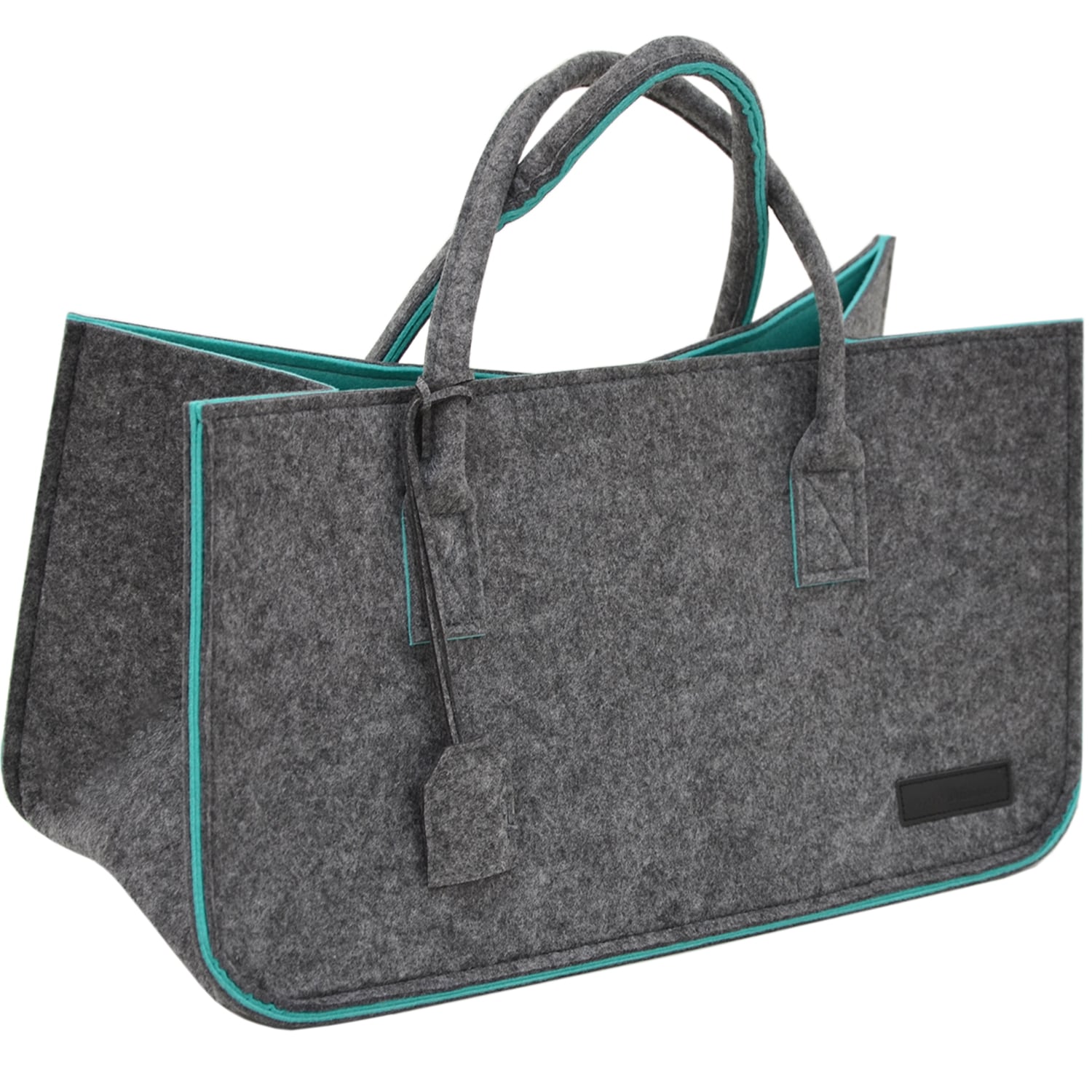 Schwerlast Filztasche 50x25x25 Filz Einkaufstasche Kamintasche