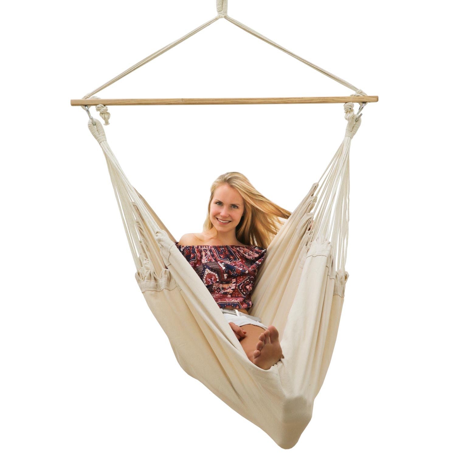 XXL H&auml;ngesessel 185x130cm - H&auml;ngestuhl bis 150kg 