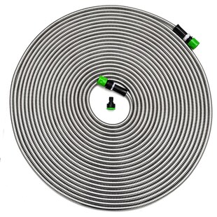 22,5 m Knickfreier Gartenschlauch Edelstahl Wasserschlauch Flex Metall Schlauch 