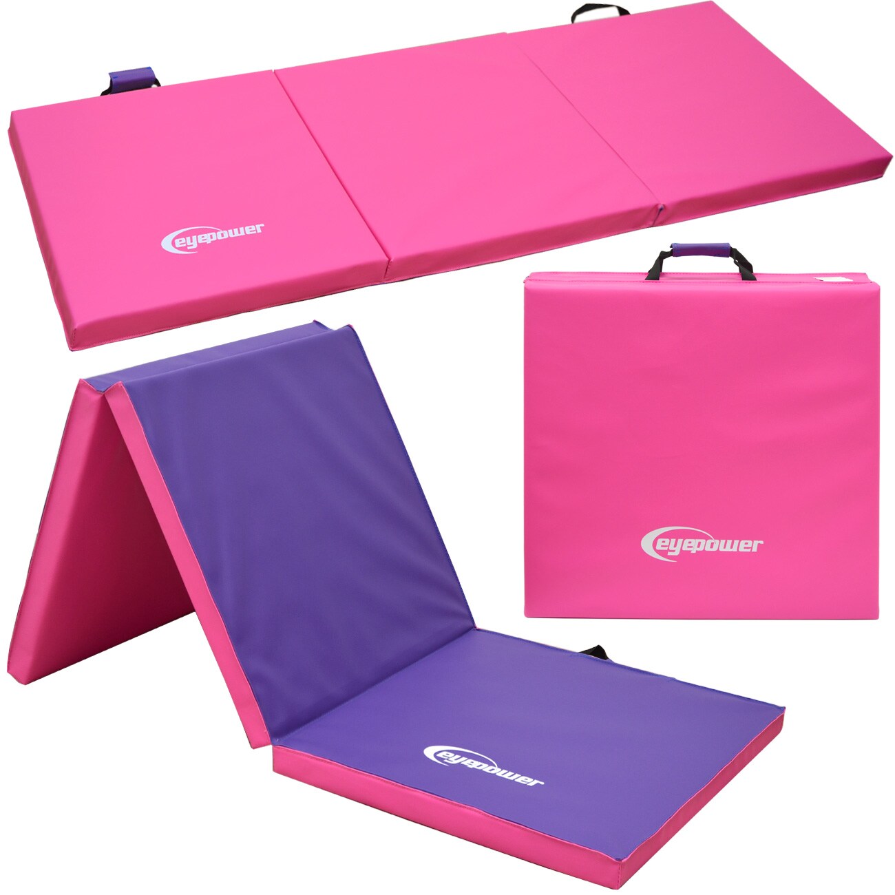 180x60 Klappbare Gymnastikmatte - 5cm dicke Turnmatte Kinder - Weichbodenmatte 