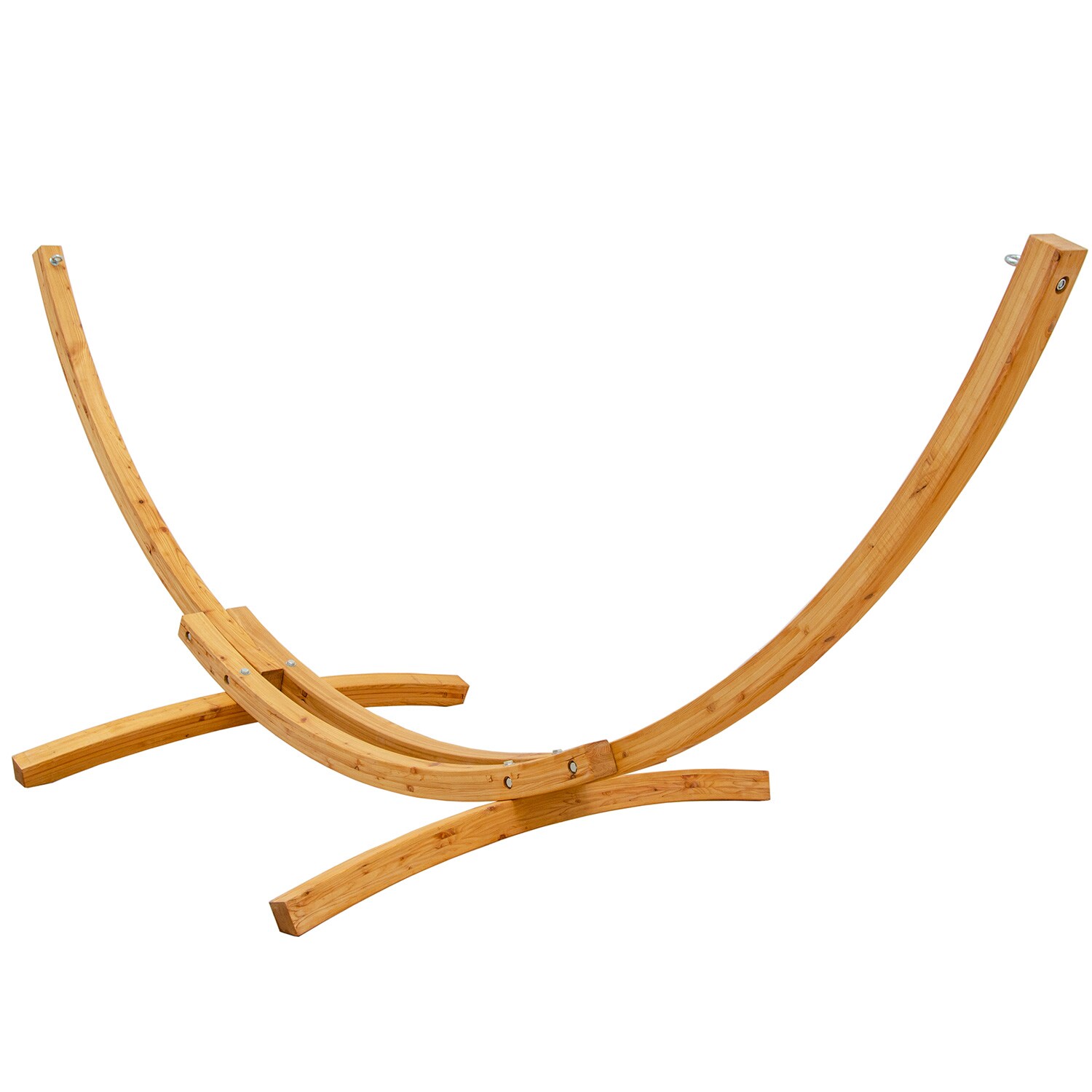 Gro&szlig;es H&auml;ngemattengestell Outdoor Holz - 325 cm H&auml;ngematten St&auml;nder Holzgestell 