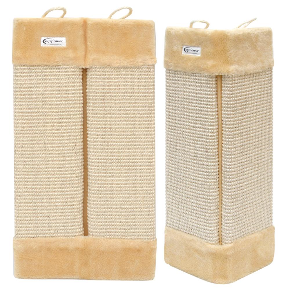 Sisal Kantenschutz M ca. 55 x 27 cm Beige f&uuml;r Innen- und Au&szlig;enecken 